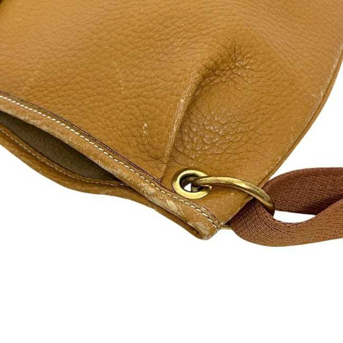 Hermes Brown Camel Leather Ardennes Leather Shoulder Bag (Pre-Owned)