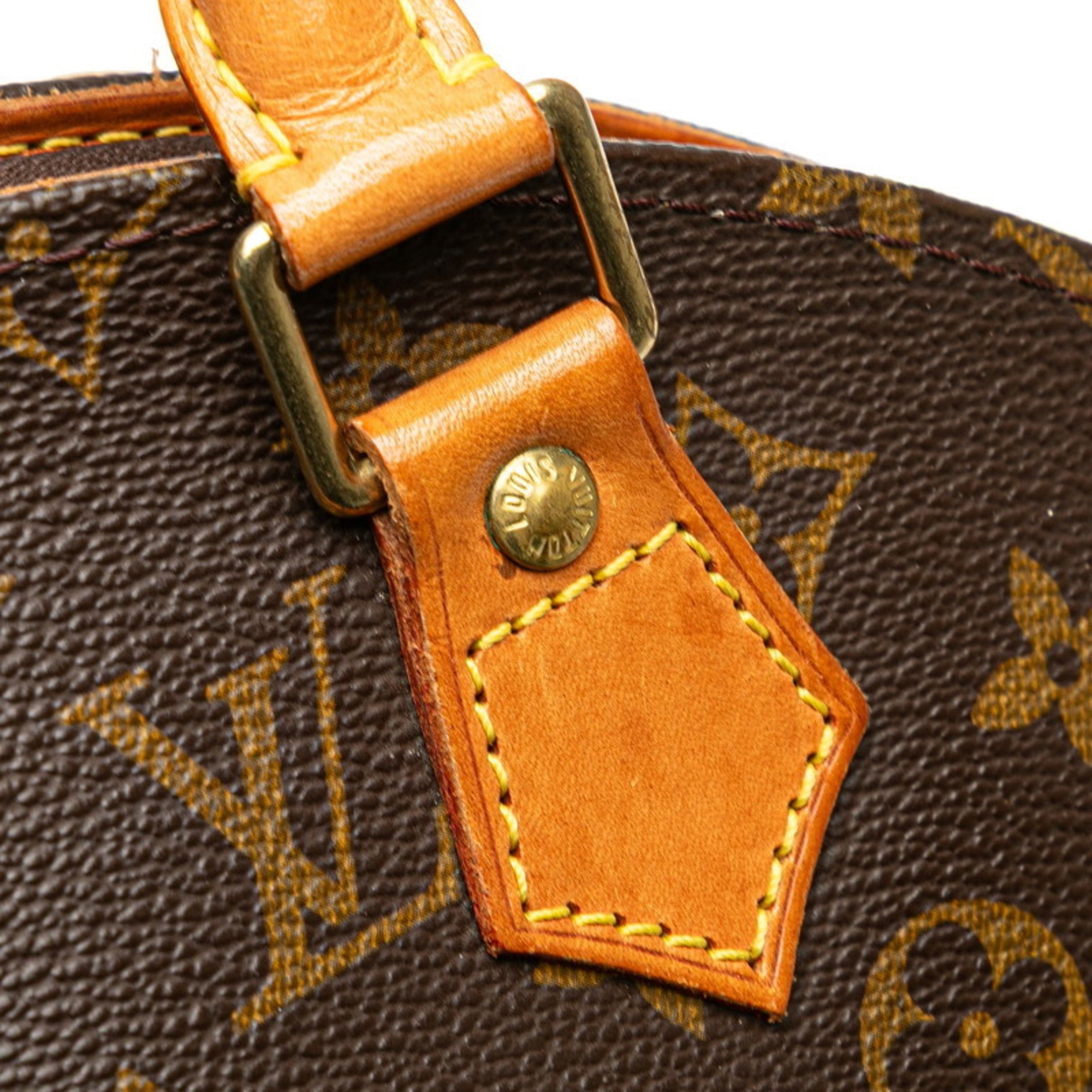 Louis Vuitton Monogram Brown Pvc Leather Handbag (Pre-Owned)