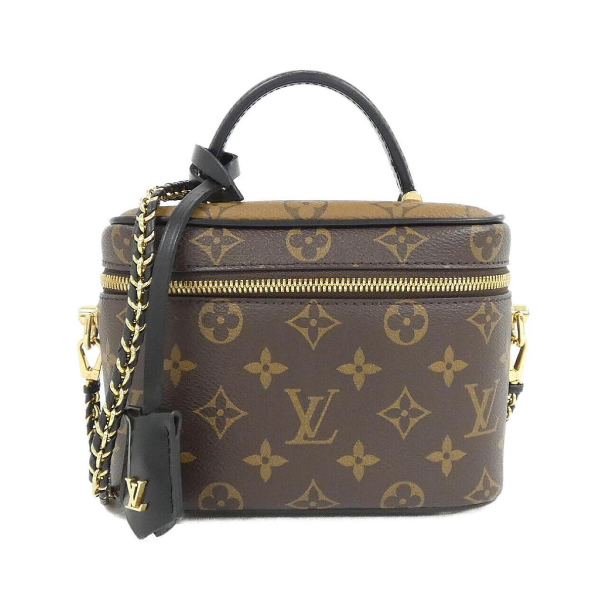 Louis Vuitton Marron Coated Canvas Handbag (Pre-Owned)