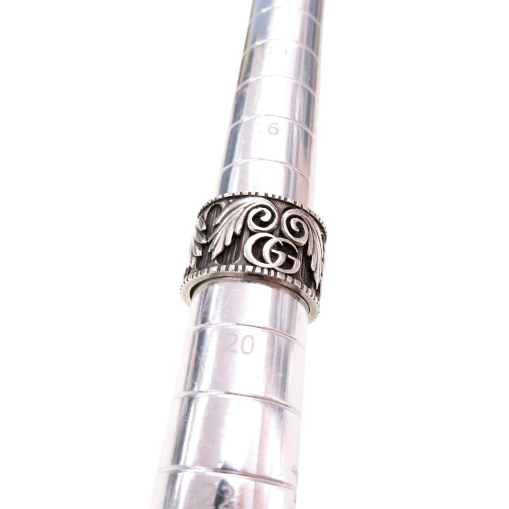 Gucci Silver Silver 925 Band Ring (Pre-Owned)