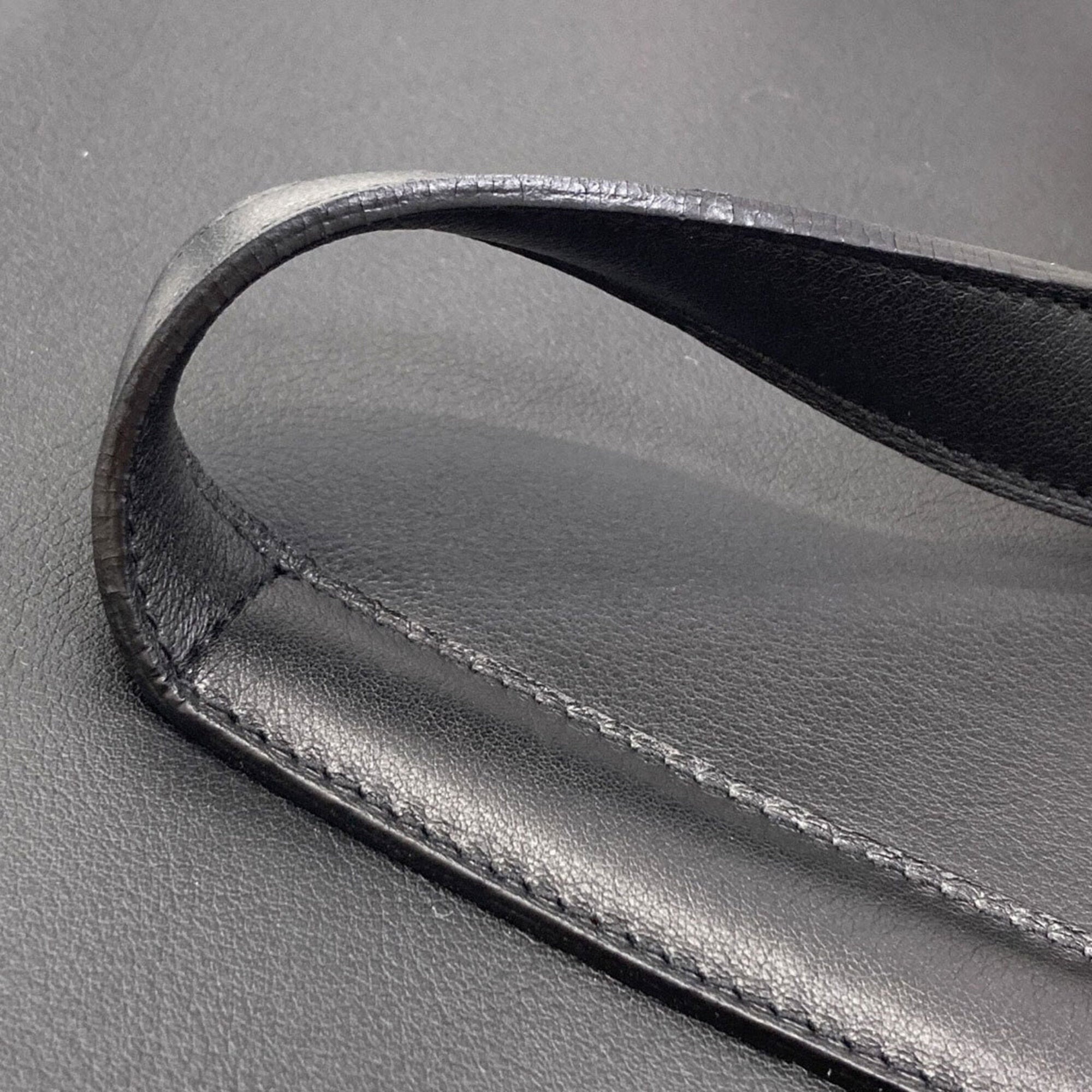 Cartier Black Leather Tote Bag (Pre-Owned)