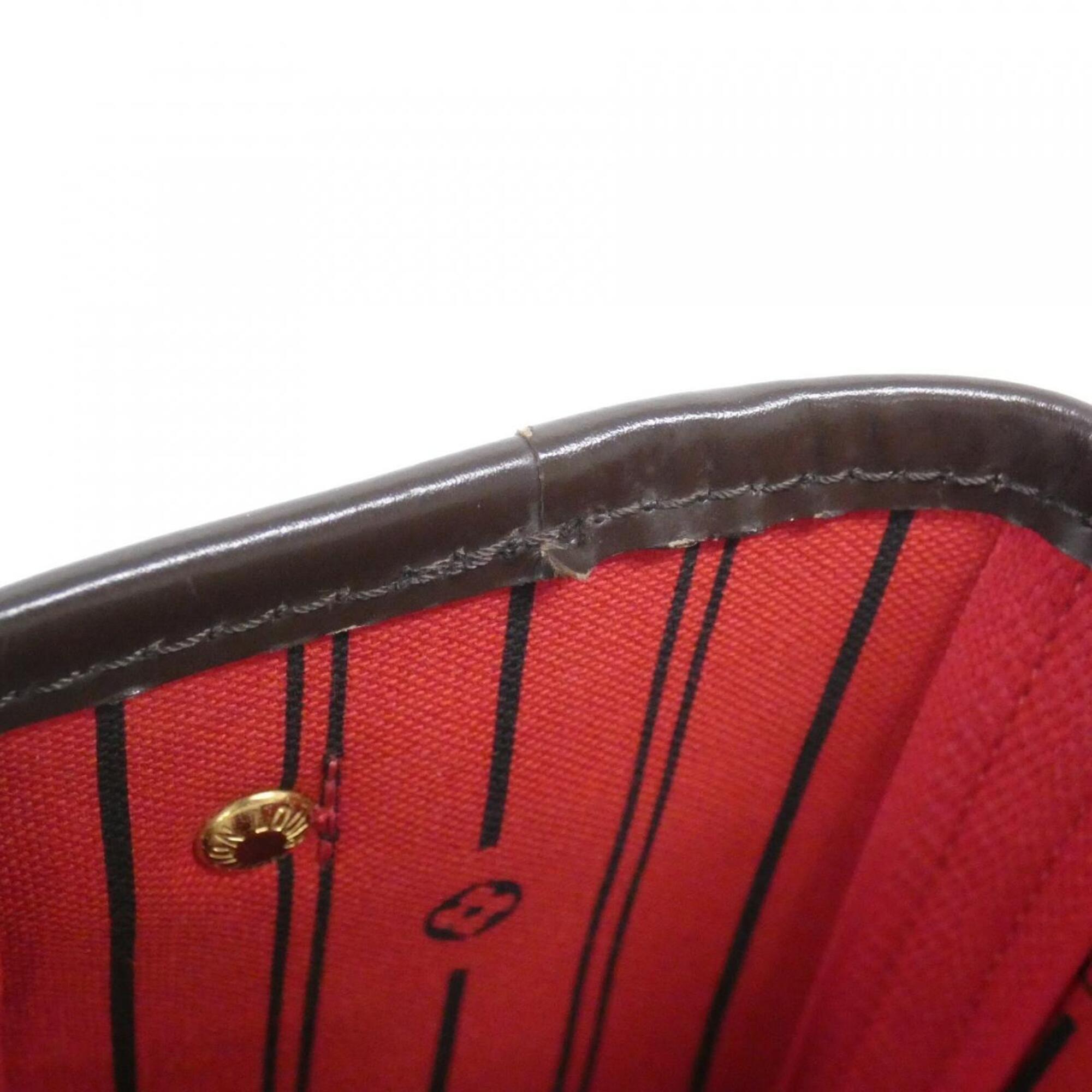 Louis Vuitton Brown Coated Canvas Handbag (Pre-Owned)