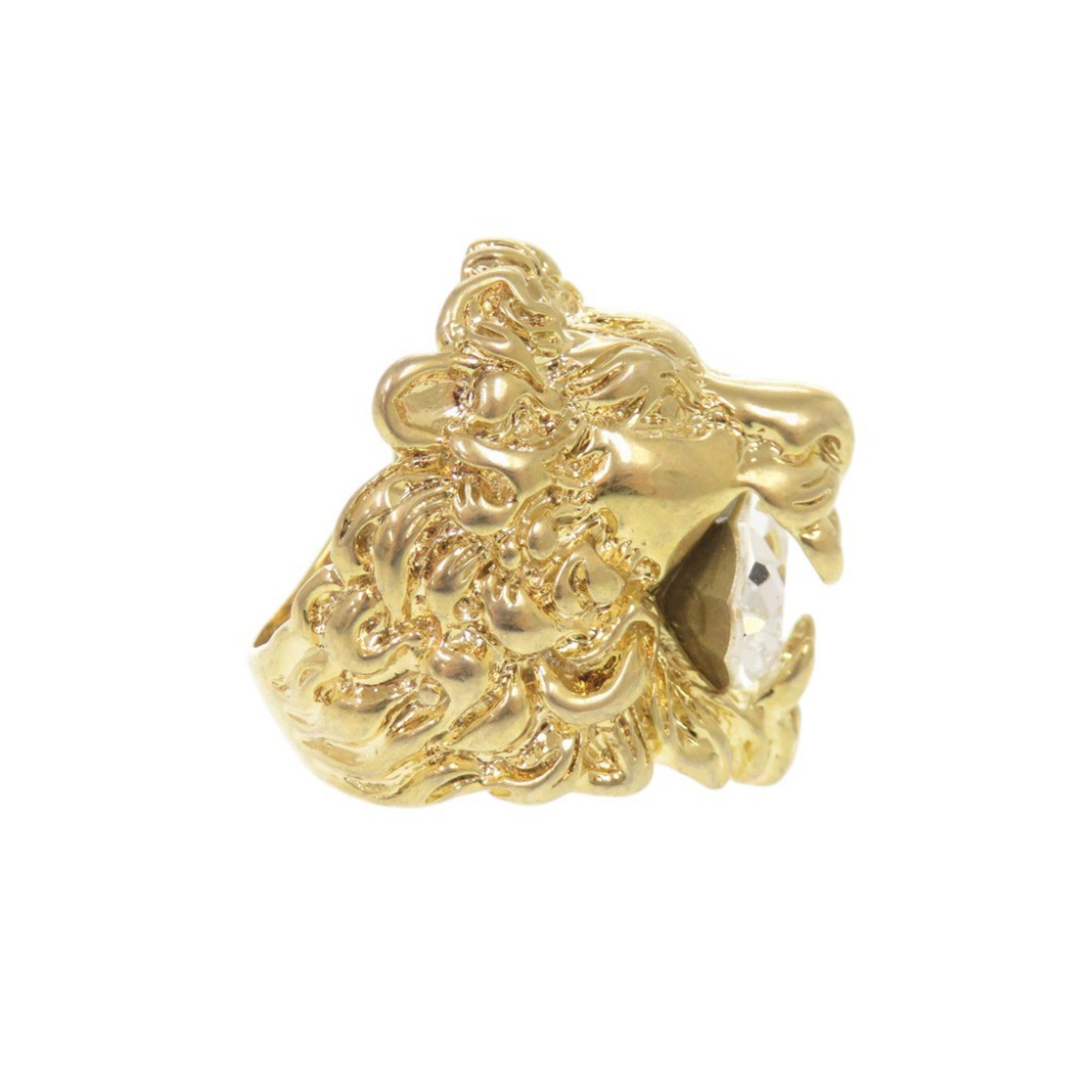 Gucci Gold Metal Band Ring (Pre-Owned)