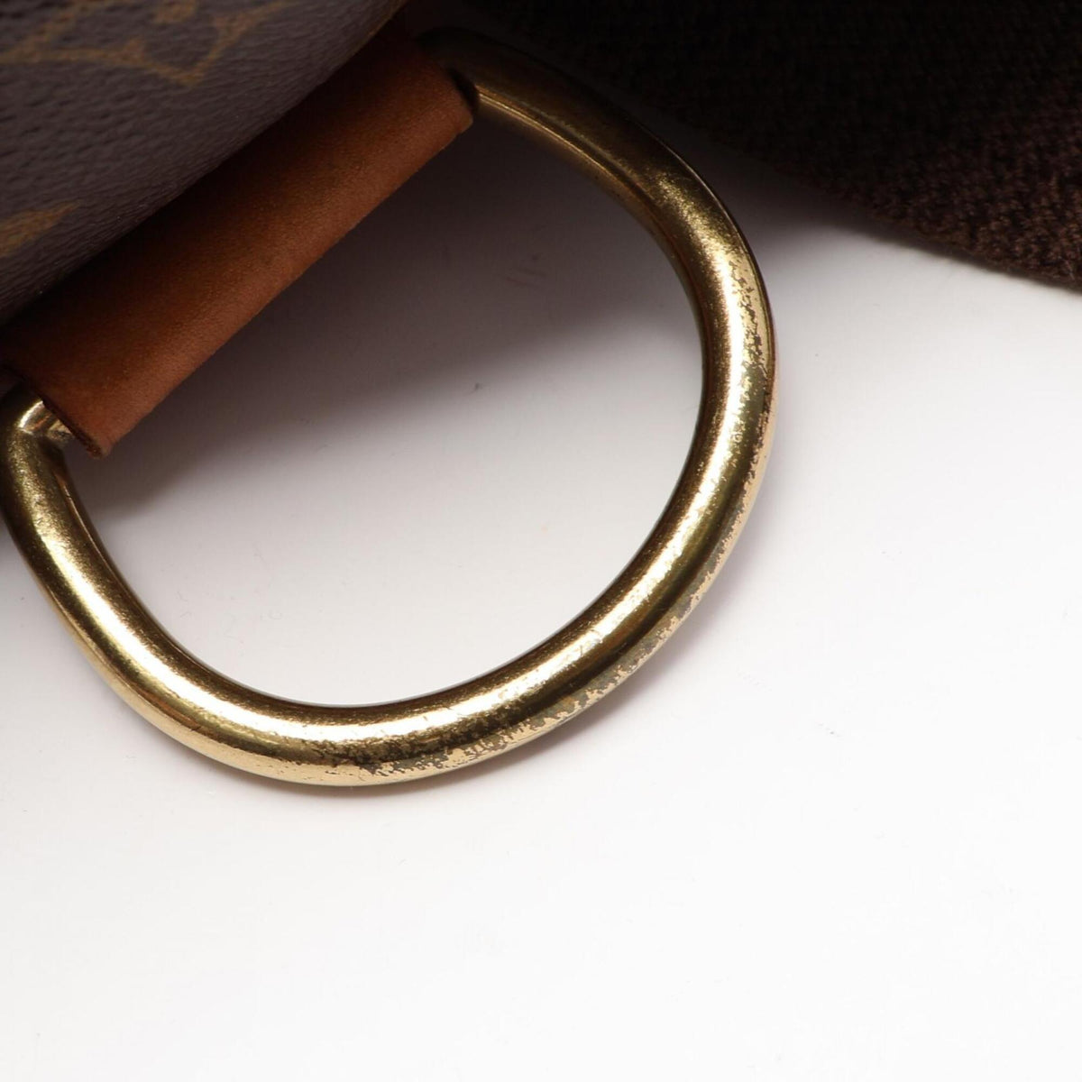 Louis Vuitton Brown Monogram Coated Canvas Leather Backpack (Pre-Owned)