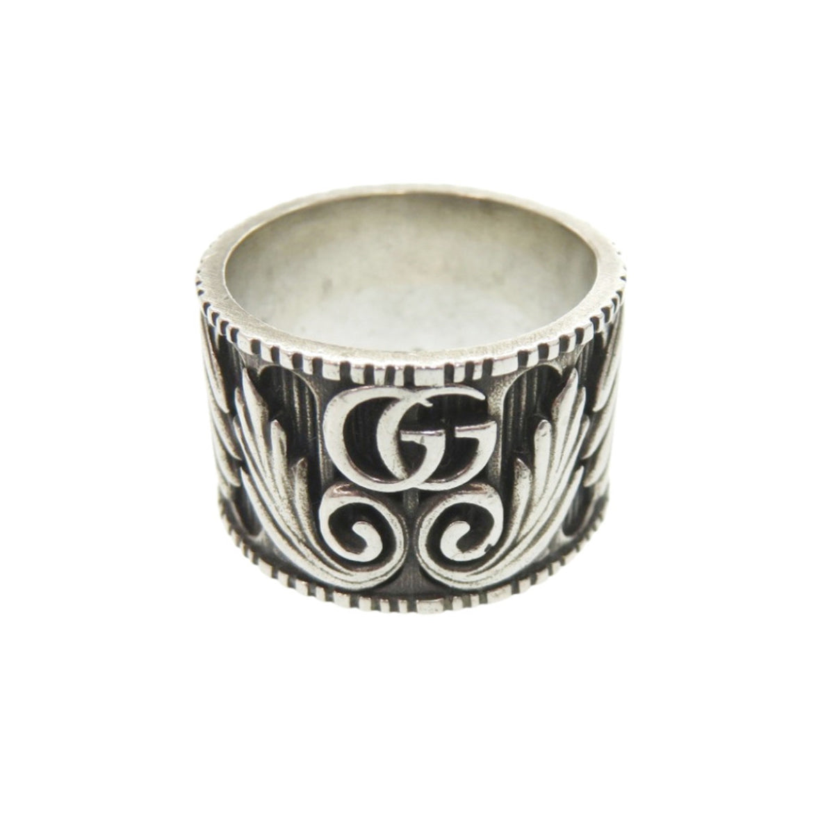 Gucci Silver Silver 925 Band Ring (Pre-Owned)