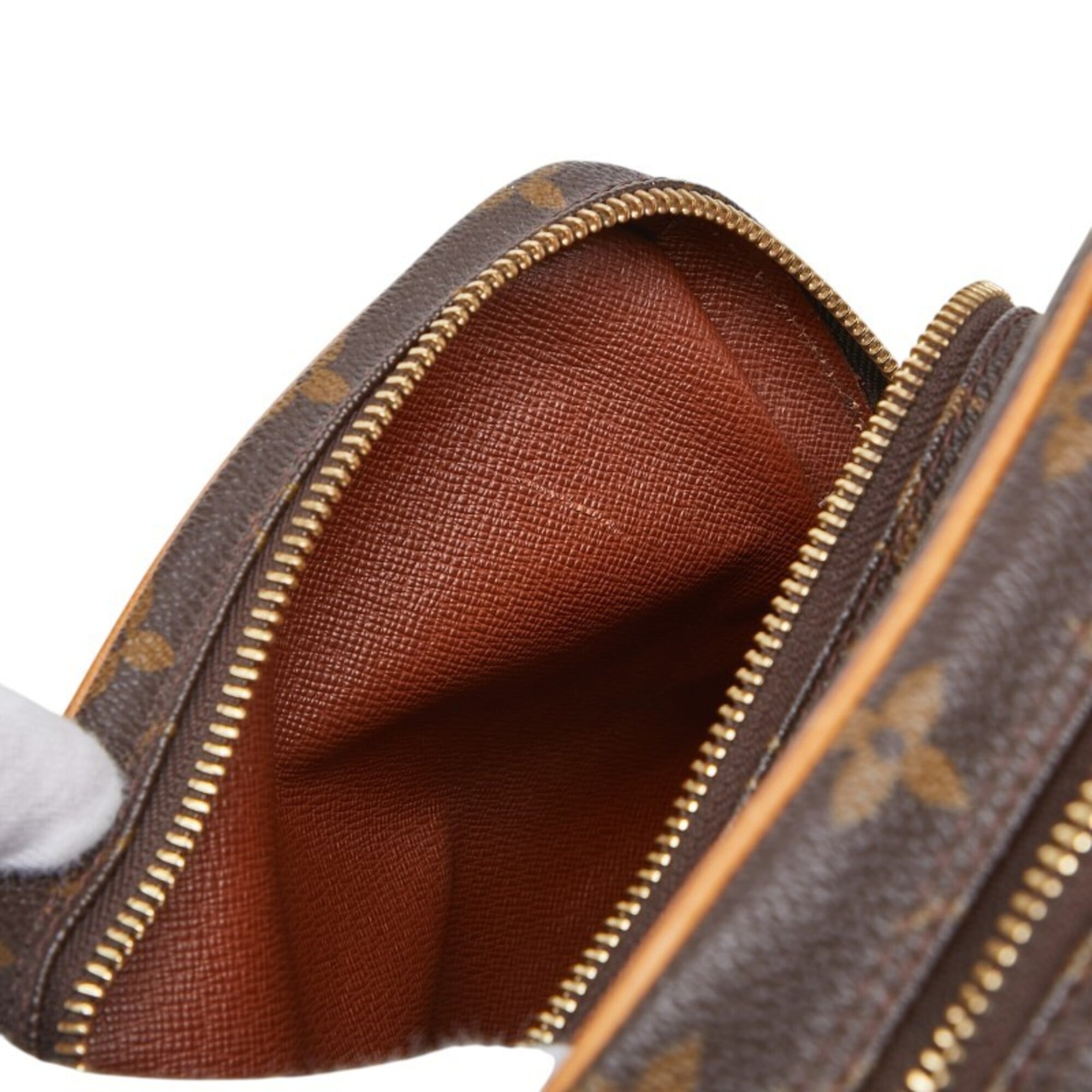 Louis Vuitton Brown Pvc Leather Shoulder Bag (Pre-Owned)