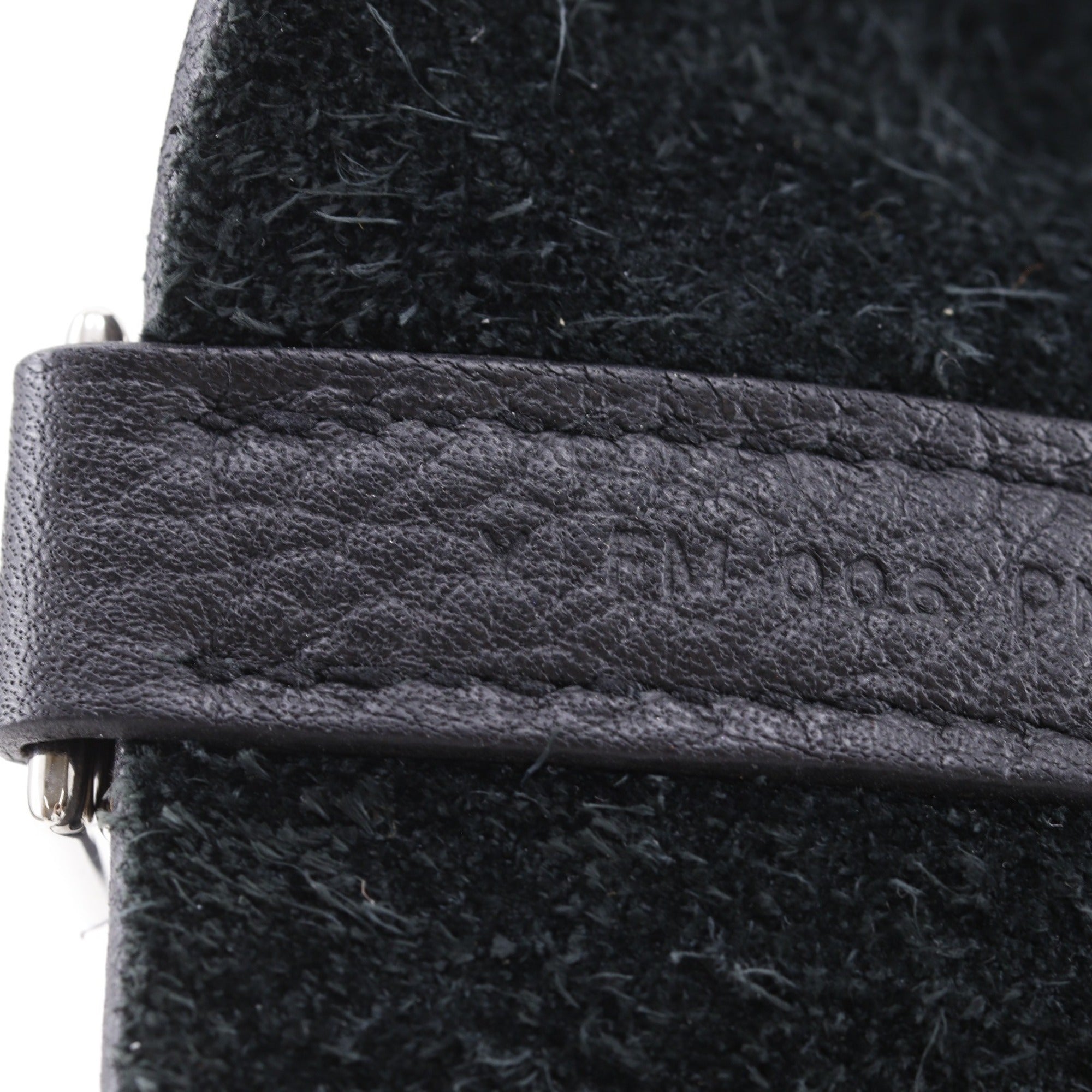 Hermes Black Taurillon Clemence Leather Handbag (Pre-Owned)
