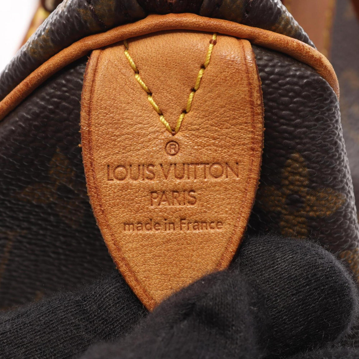 Louis Vuitton Brown Coated Canvas Pvc Monogram Leather Handbag (Pre-Owned)