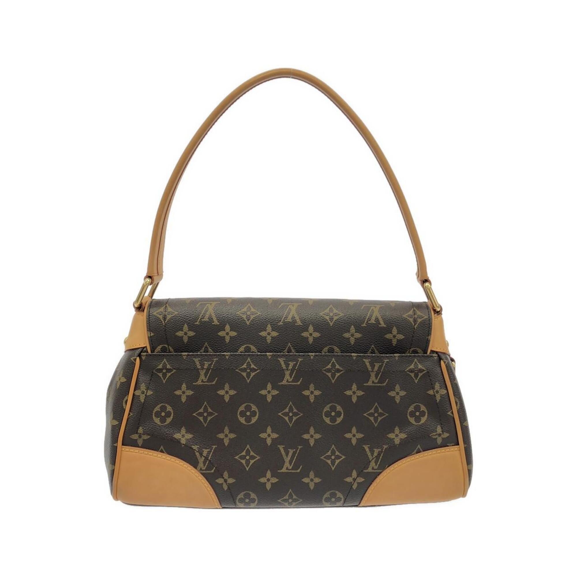 Louis Vuitton Brown Coated Canvas Shoulder Bag (Pre-Owned)