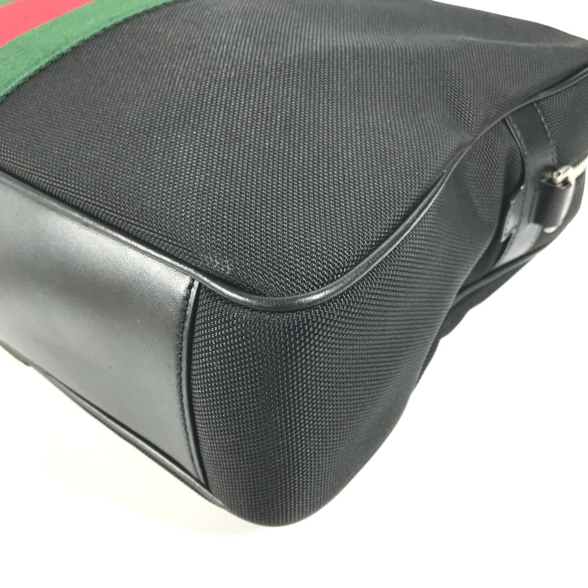 Gucci Black Leather Tote Bag (Pre-Owned)