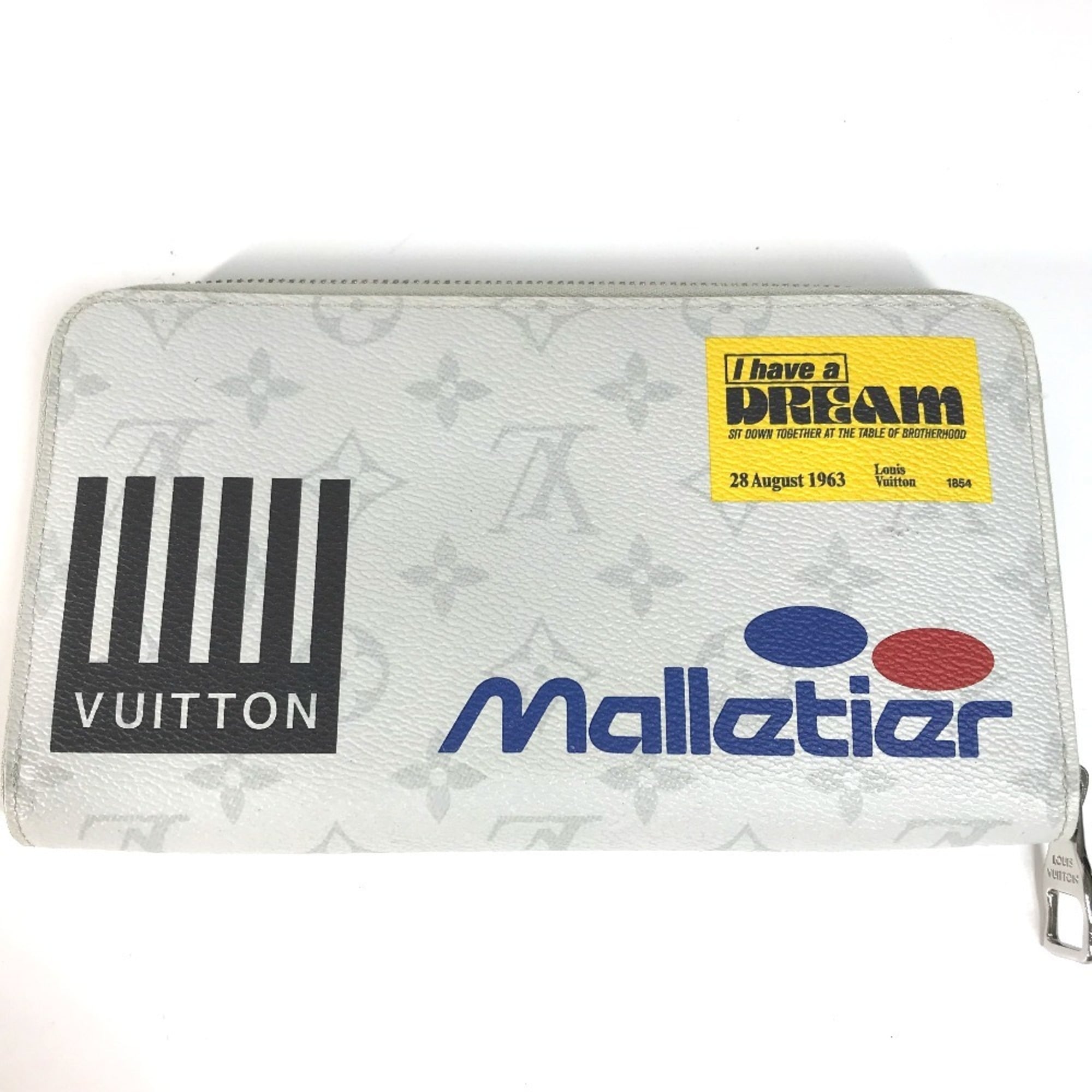 Louis Vuitton Monogram Monogram White Monogram Long Wallet (Bi-Fold) (Pre-Owned)