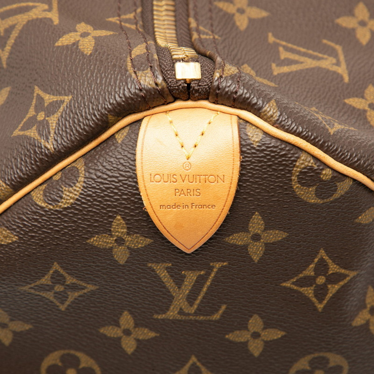 Louis Vuitton Brown Pvc Leather Boston Bag Handbag (Pre-Owned)
