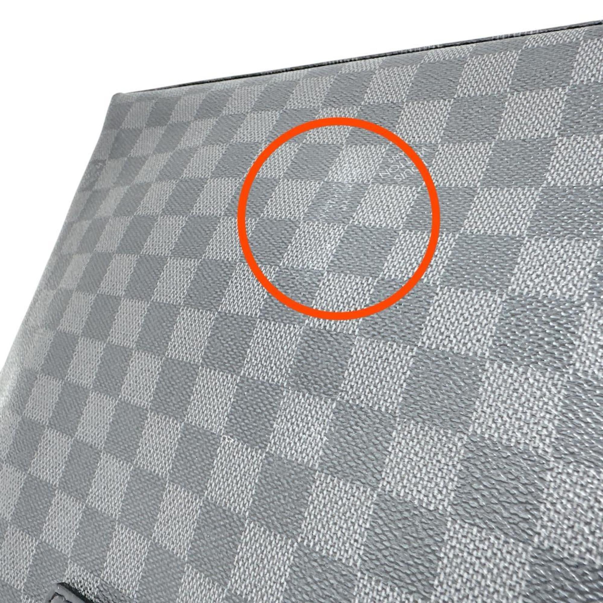 Louis Vuitton Black Damier Graphite Briefcase (Pre-Owned)