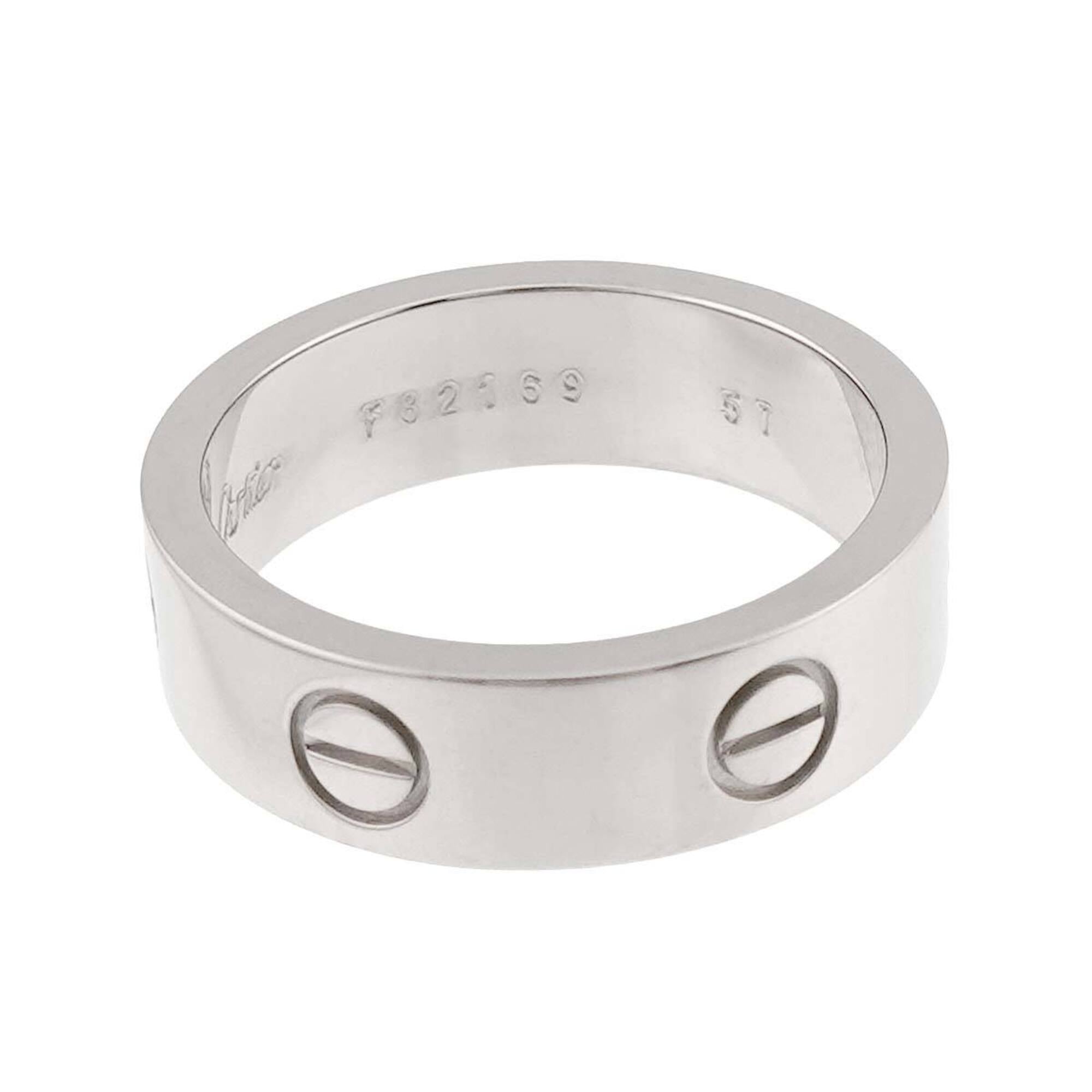 Cartier White Gold (18K) Band Ring (Pre-Owned)