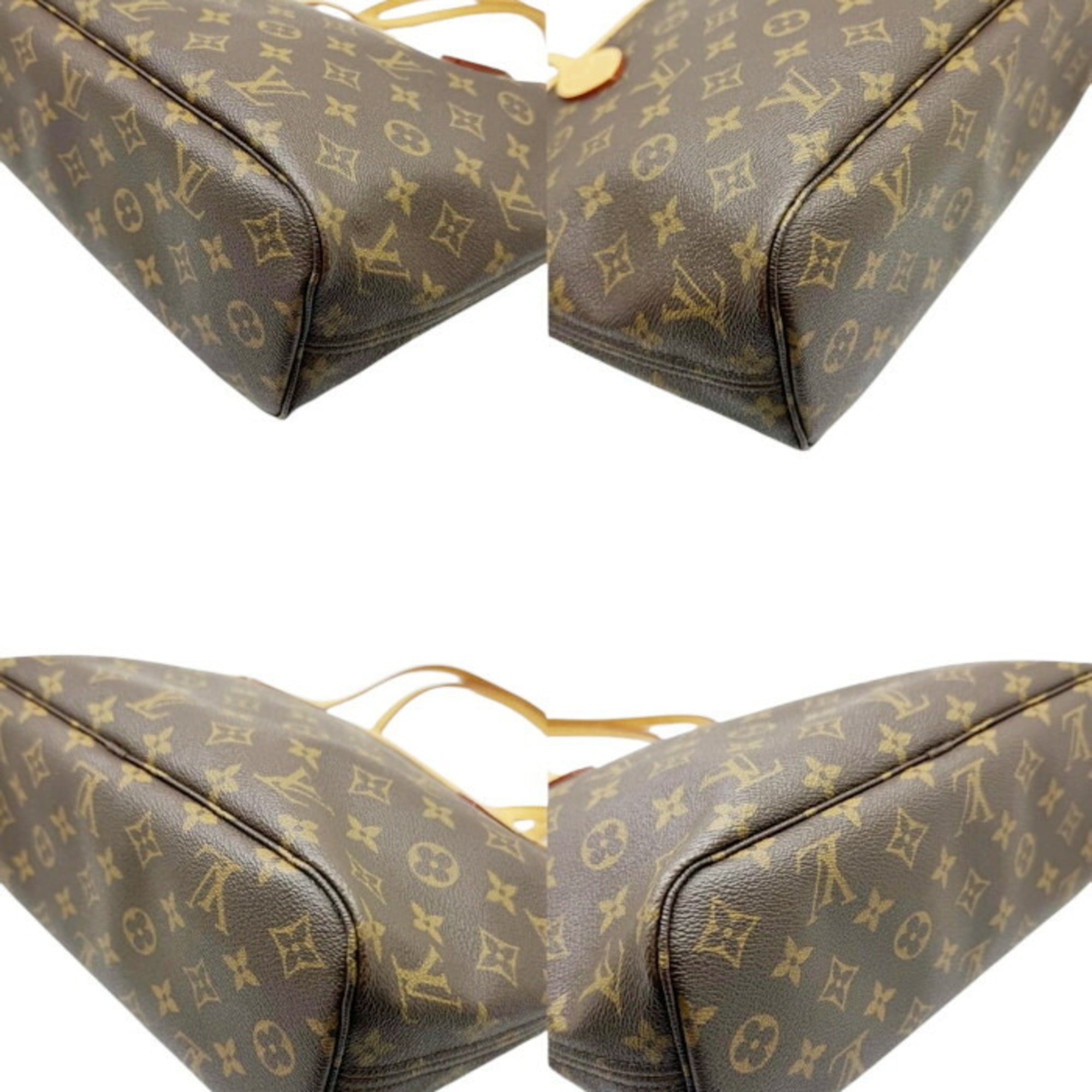 Louis Vuitton Brown Monogram Handbag Tote Bag (Pre-Owned)