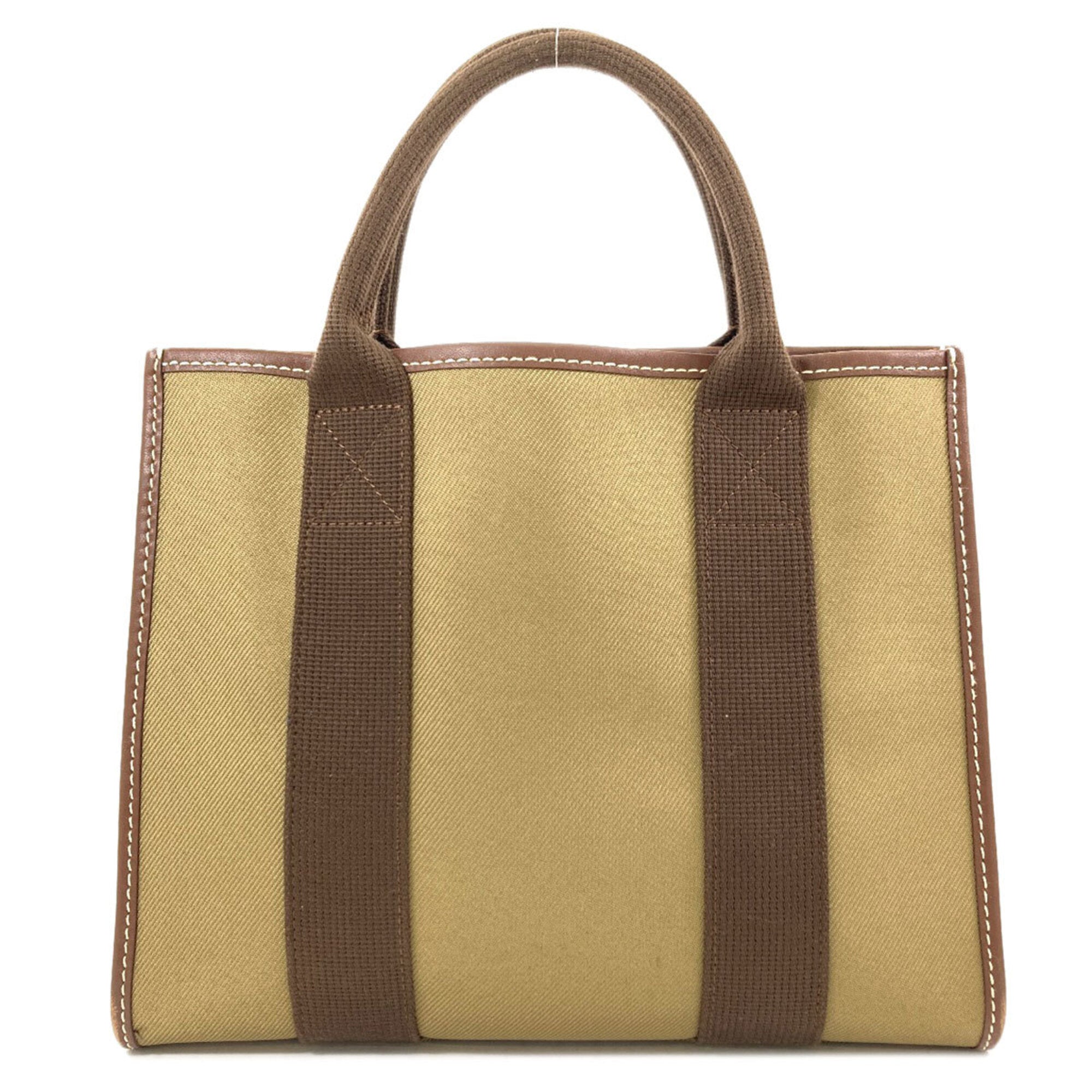 Hunting World Khaki Canvas Handbag (Pre-Owned)