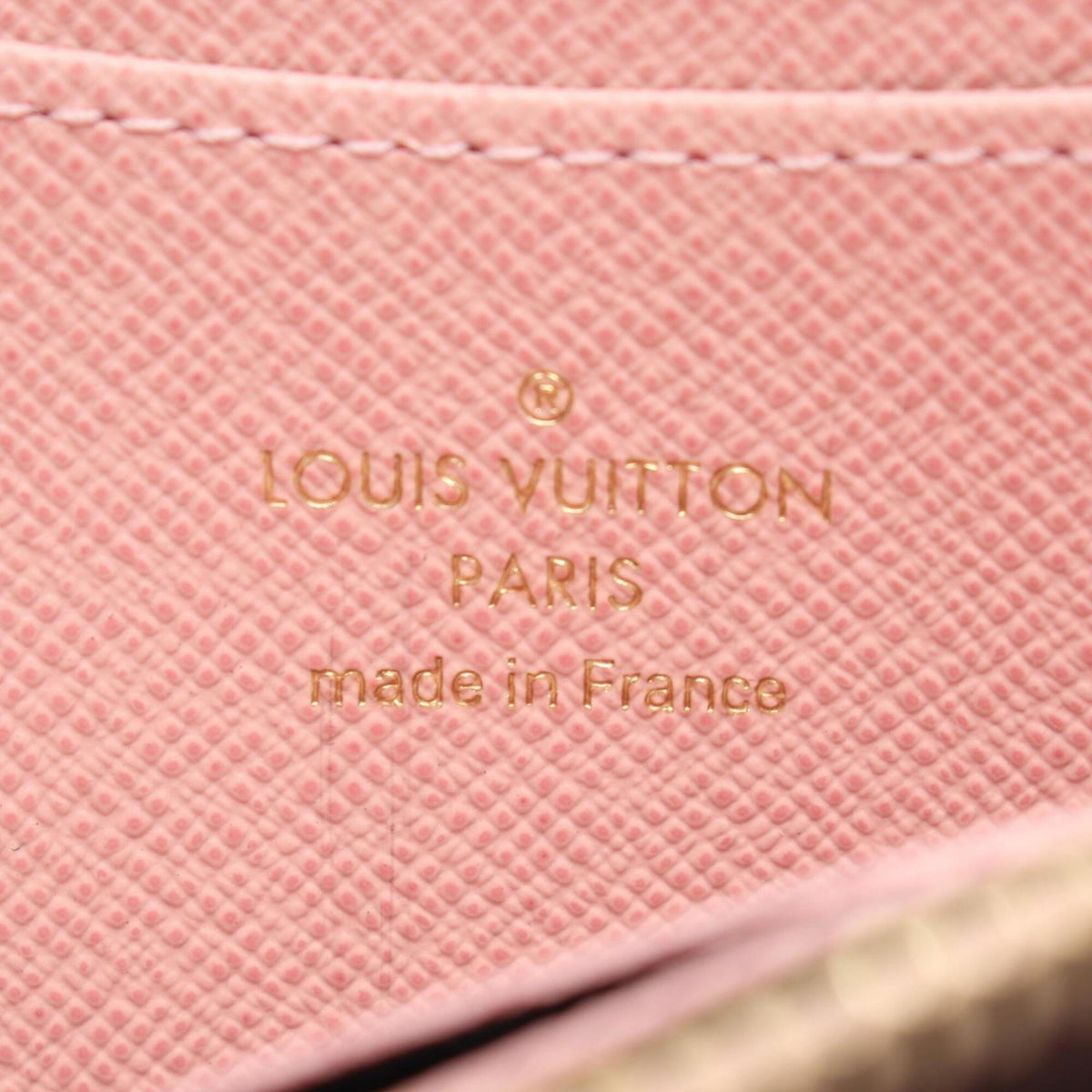 Louis Vuitton Brown Rose Ballerine Pvc Coin Purse/Coin Case (Pre-Owned)