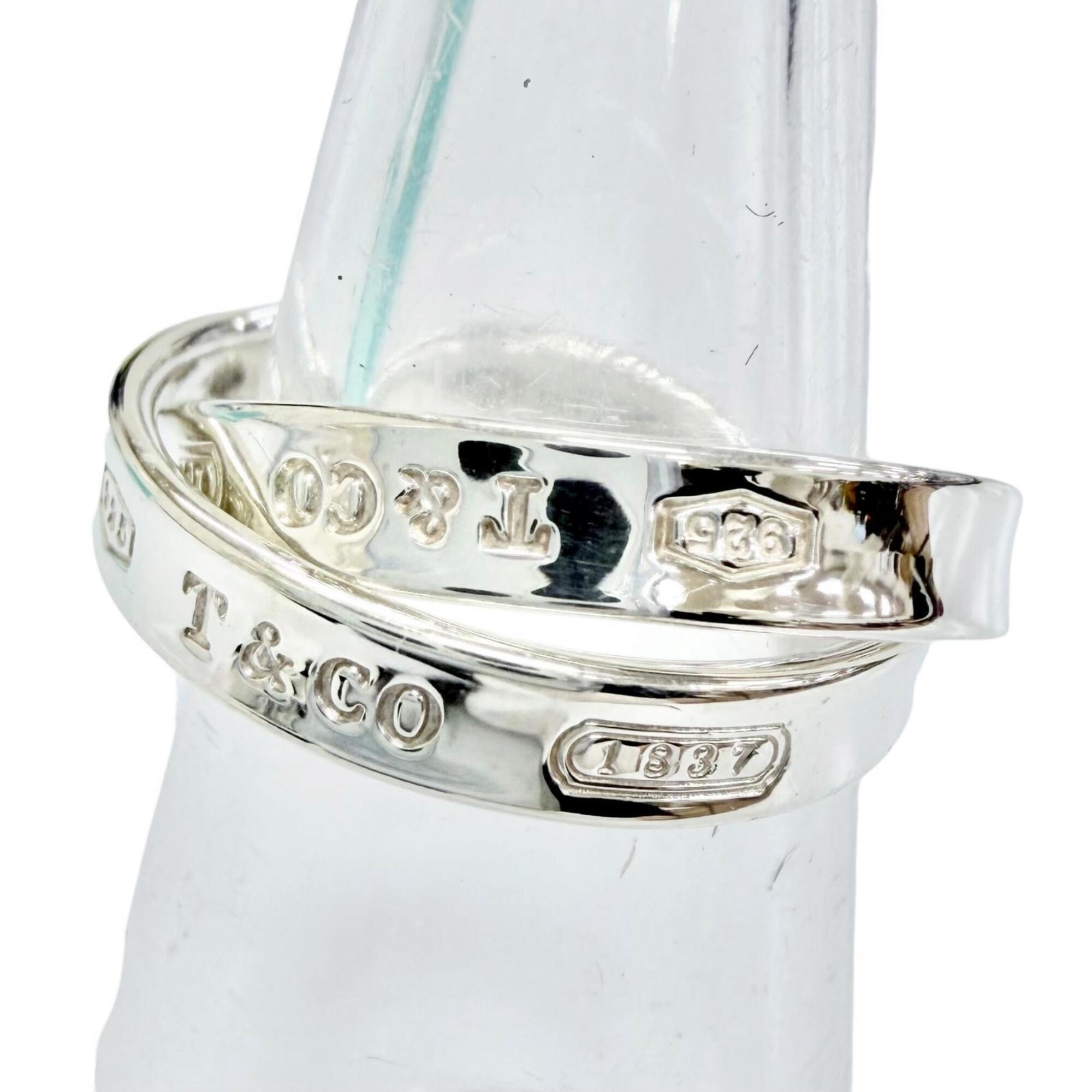 Tiffany Silver Silver 925 Band Ring (Pre-Owned)