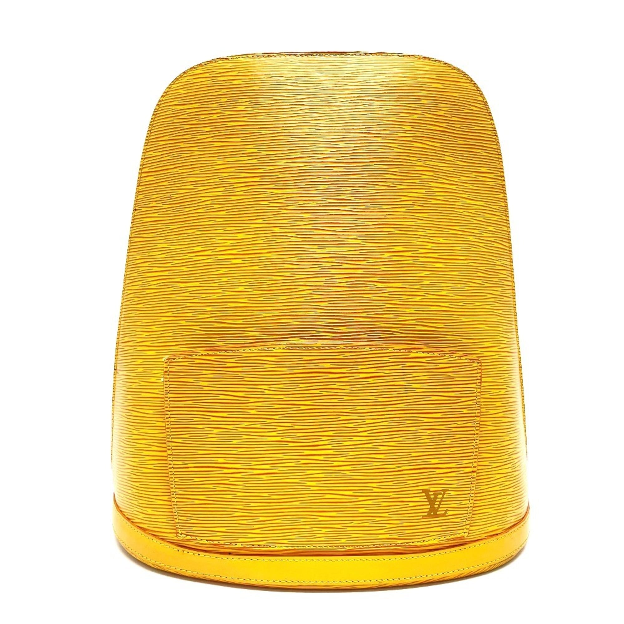 Louis Vuitton Epi Yellow Epi Leather Backpack (Pre-Owned)