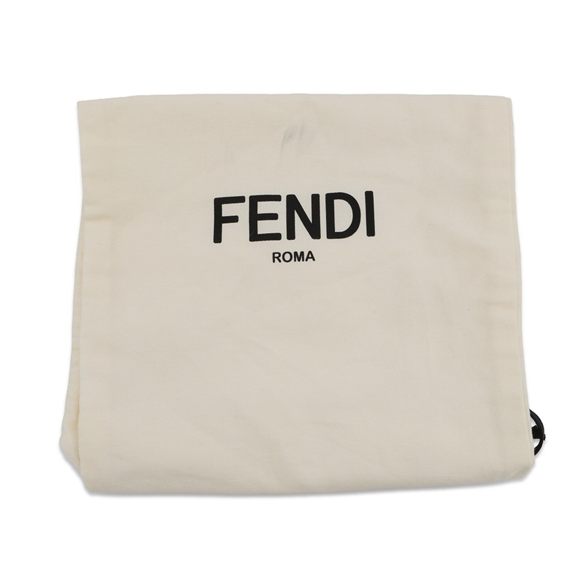 Fendi Brown Leather Canvas (Pre-Owned)