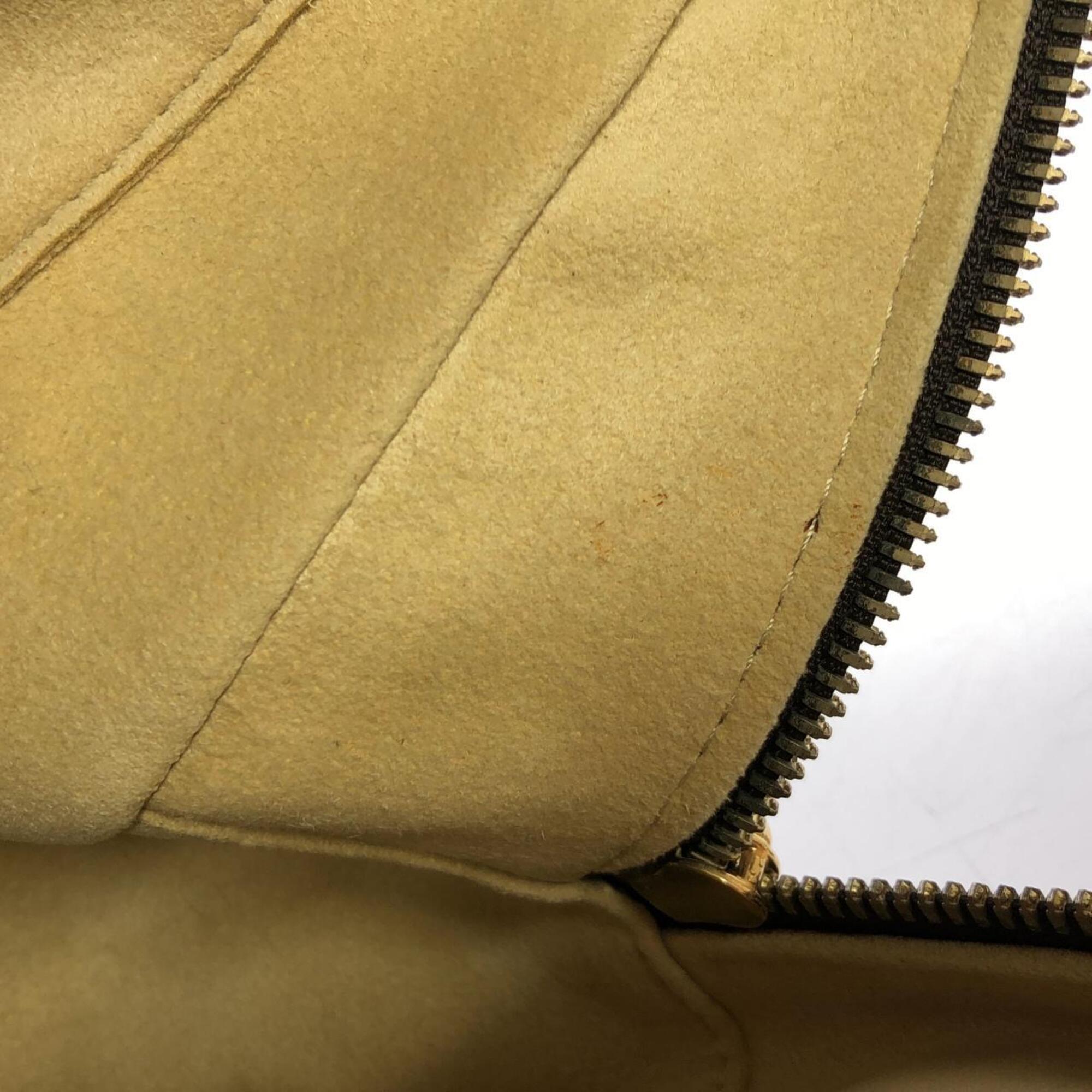 Louis Vuitton Marron Coated Canvas Handbag (Pre-Owned)