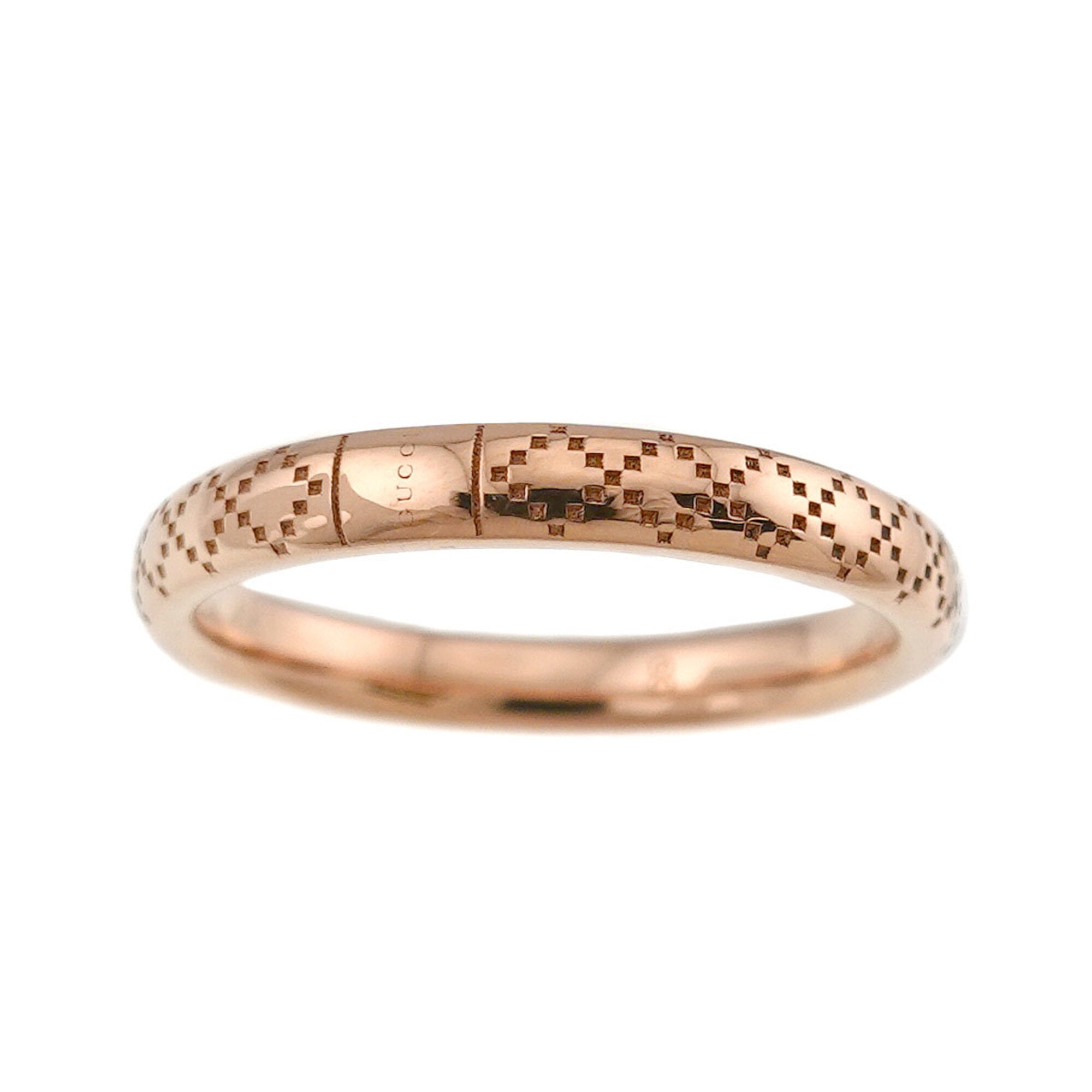 Gucci Pink Gold (18K) Band Ring (Pre-Owned)