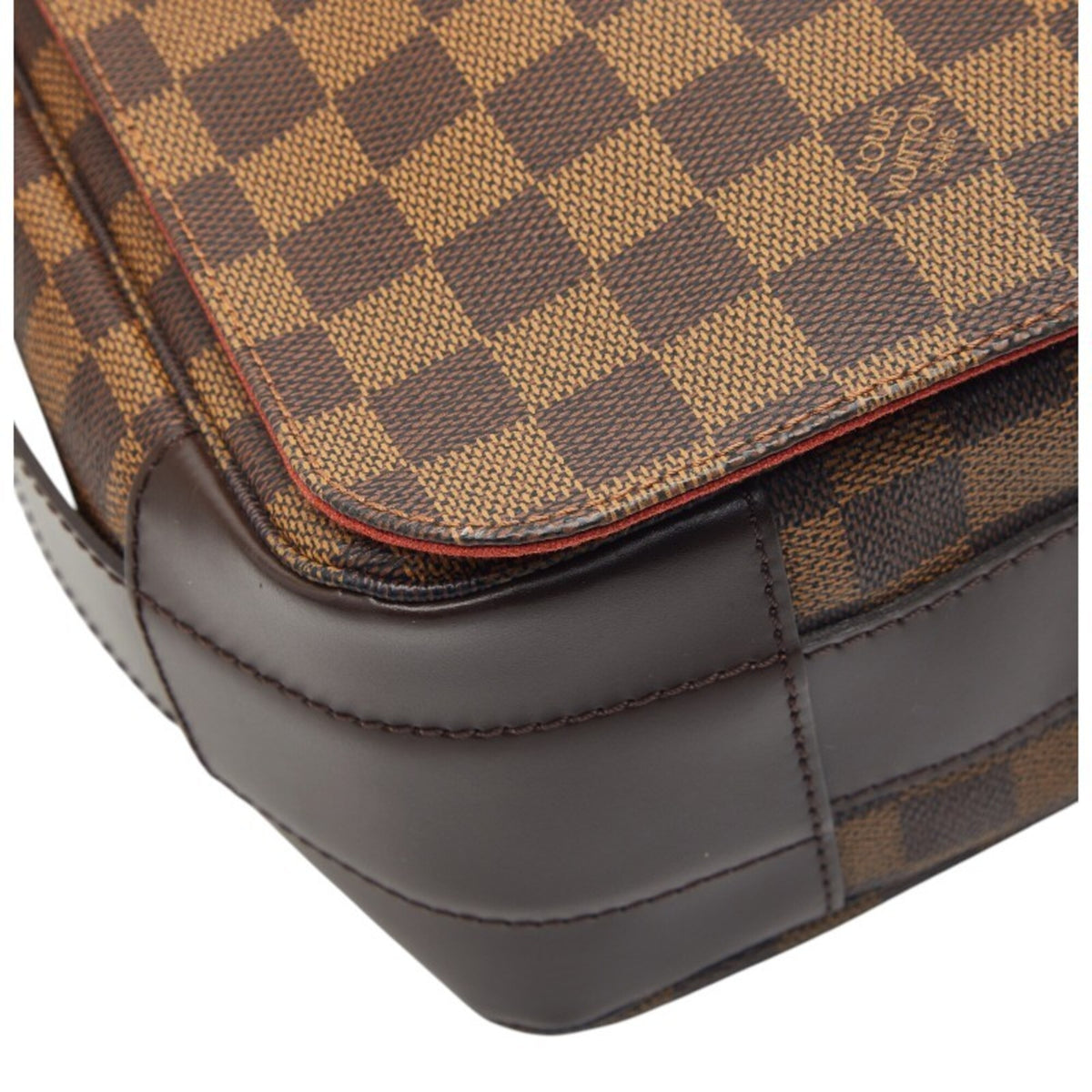 Louis Vuitton Brown Pvc Leather Shoulder Bag (Pre-Owned)