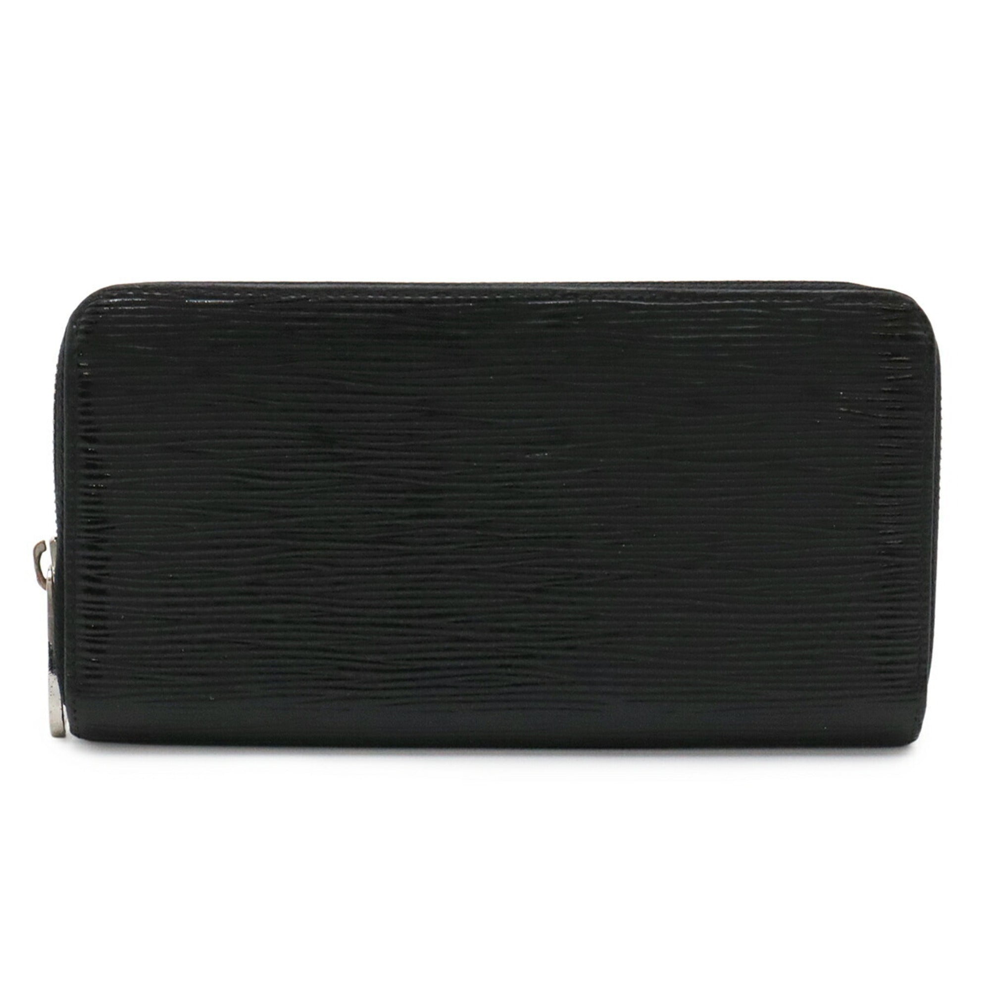 Louis Vuitton Black Noir Leather Coin Purse/Coin Case (Pre-Owned)