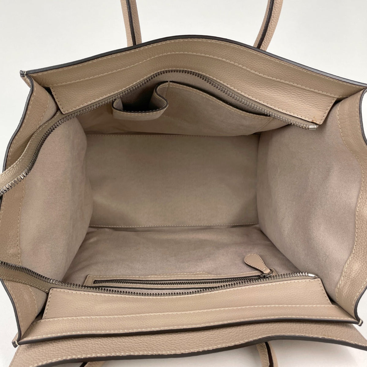 Celine Beige Leather Handbag (Pre-Owned)