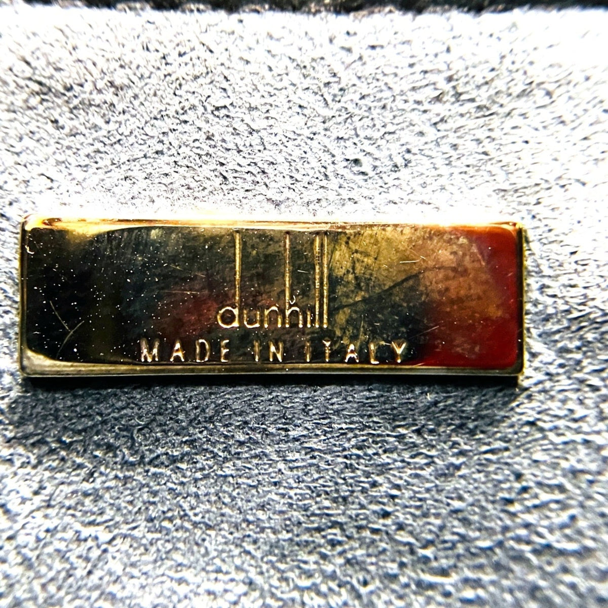 Dunhill Leather Clutch Bag (Pre-Owned)