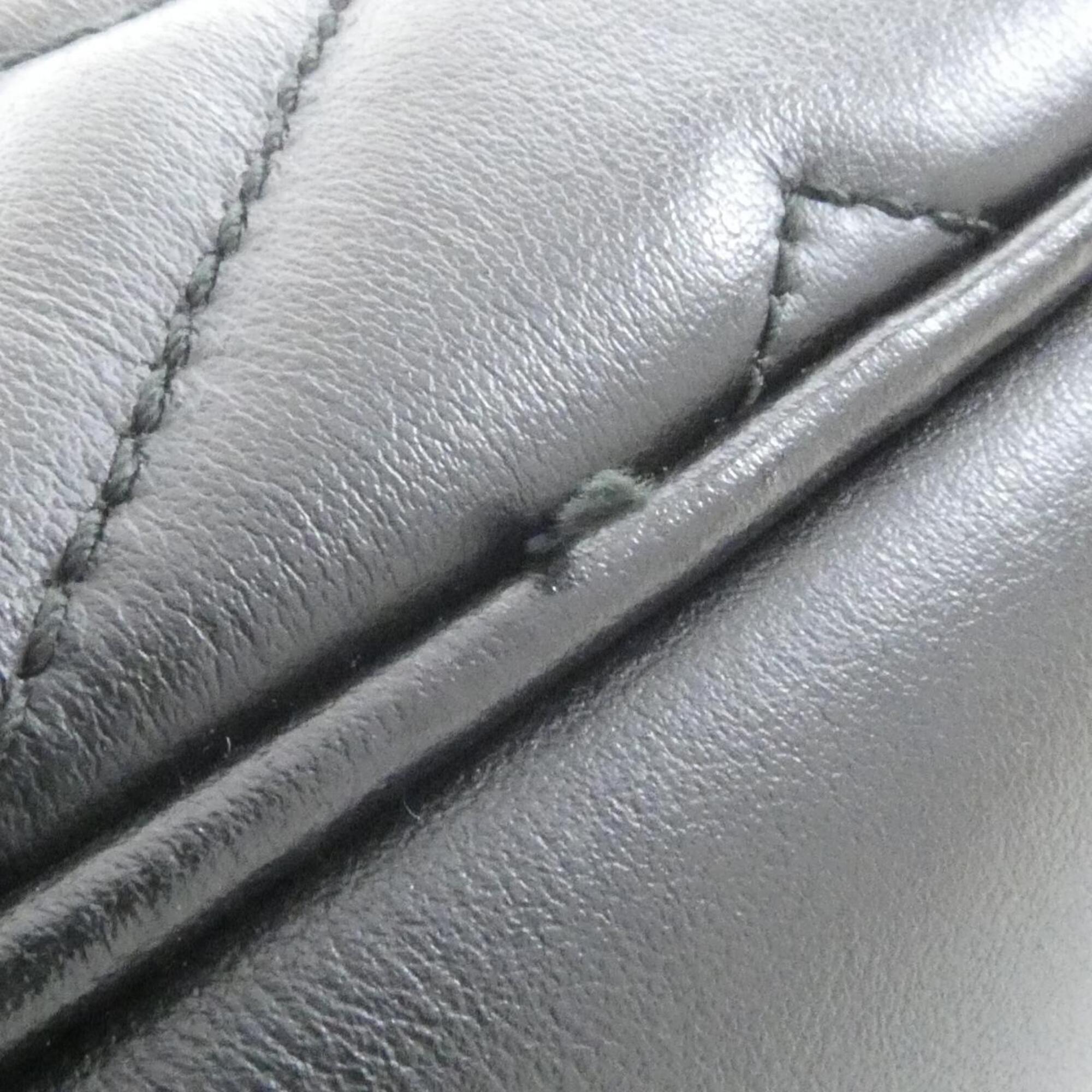 Gucci Black Leather Shoulder Bag (Pre-Owned)