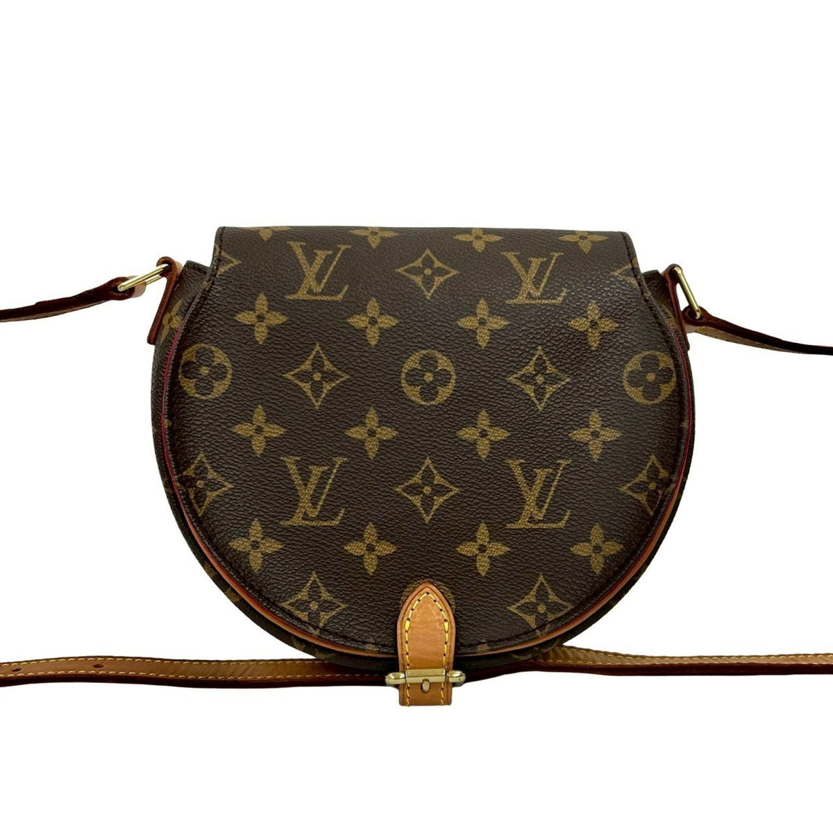 Louis Vuitton Brown Leather Pvc Pochette Shoulder Bag (Pre-Owned)