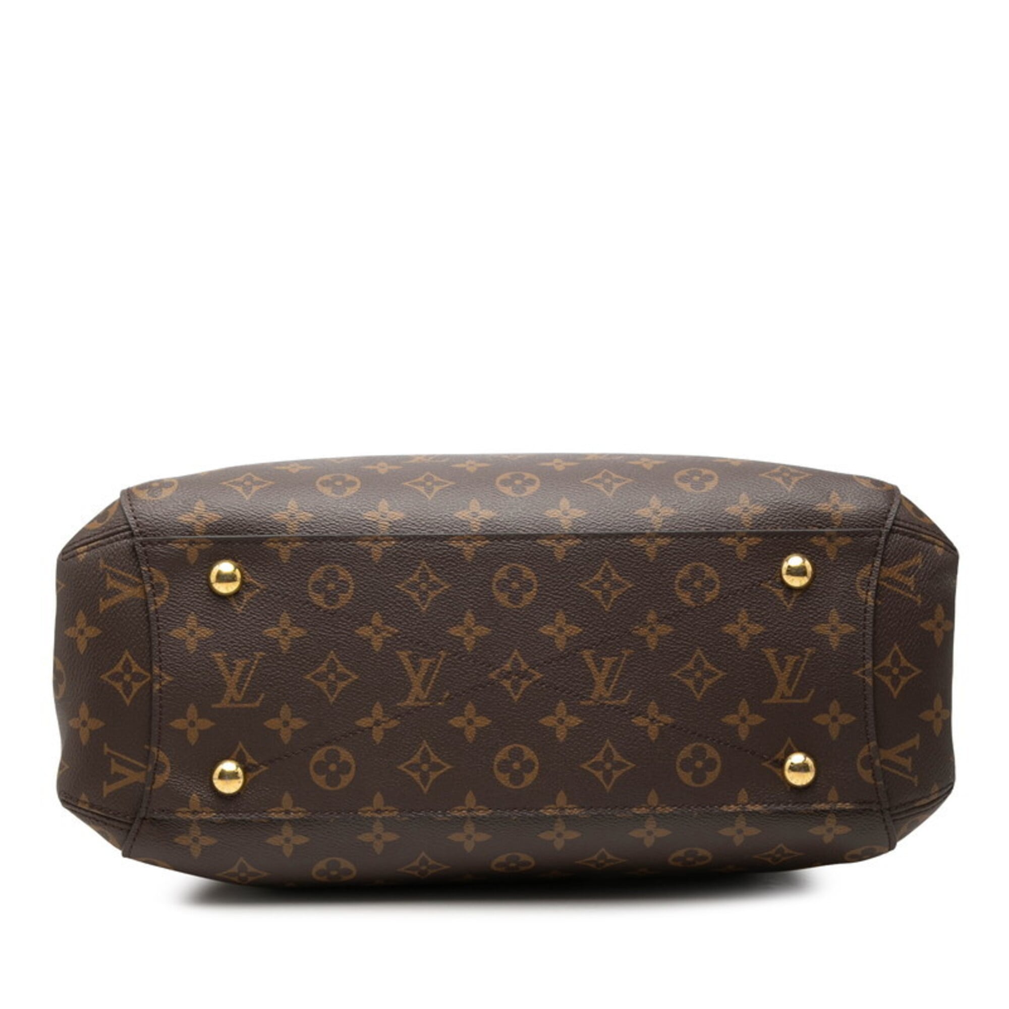Louis Vuitton Brown Pvc Leather Handbag Shoulder Bag (Pre-Owned)
