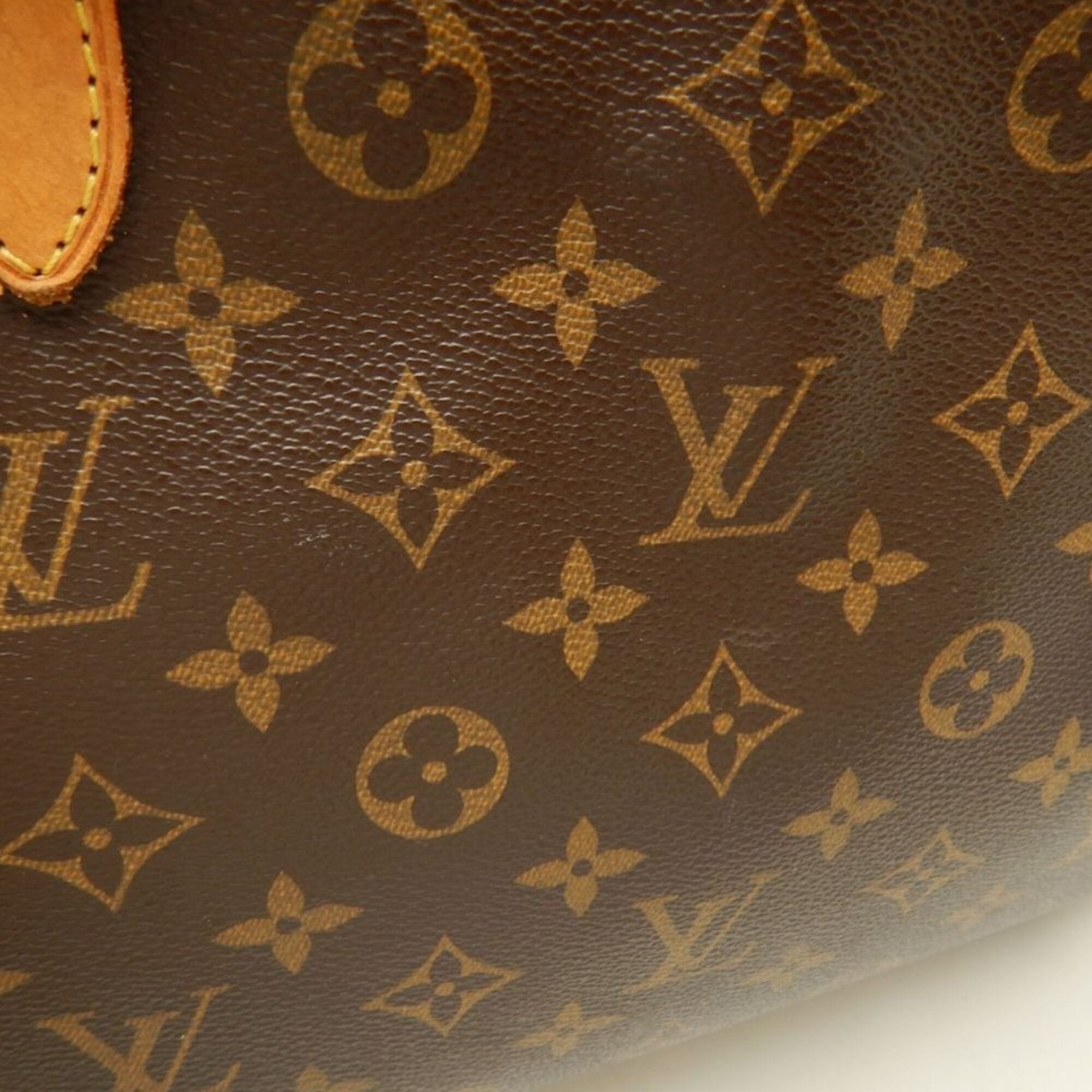Louis Vuitton Brown Monogram Canvas Tote Bag (Pre-Owned)
