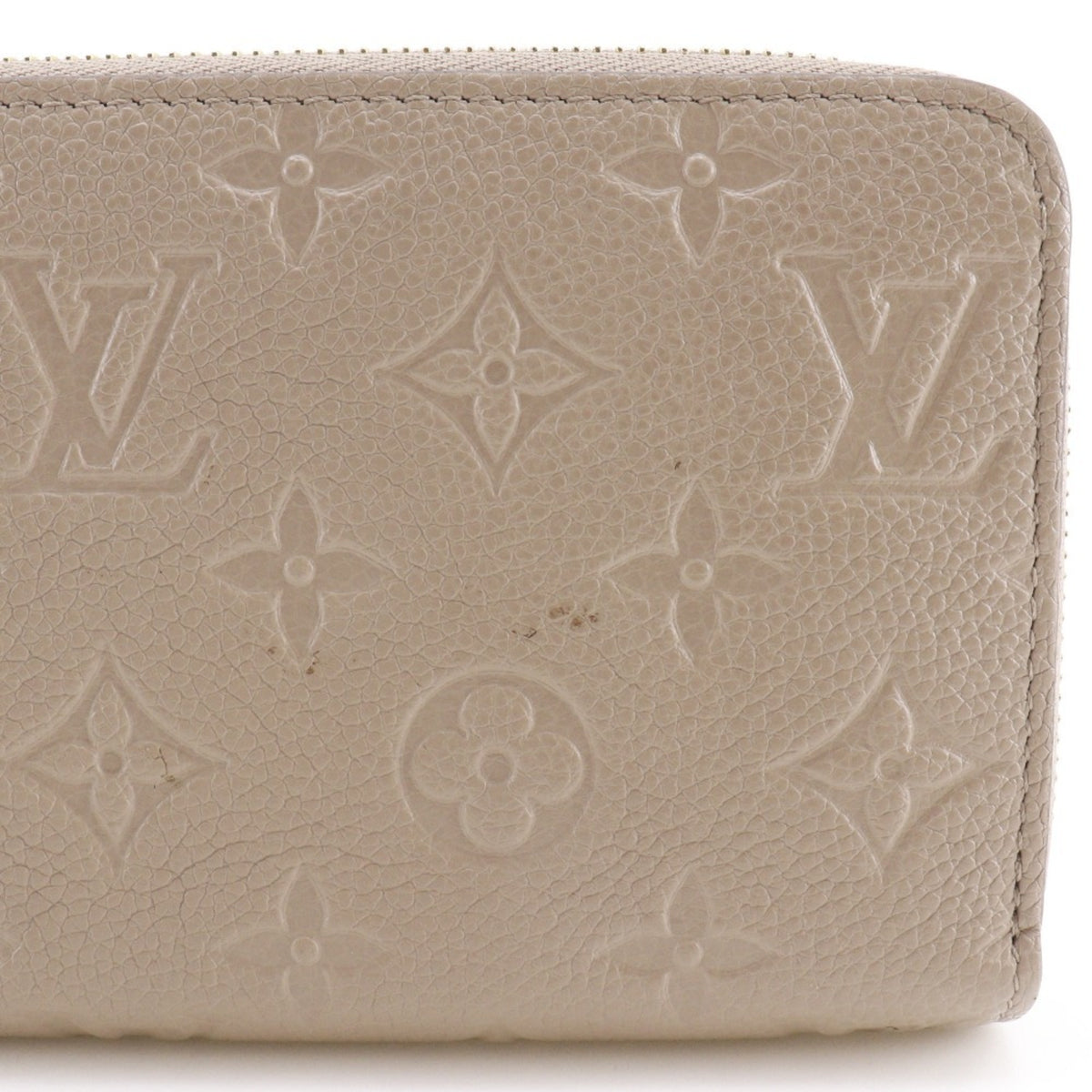 Louis Vuitton Monogram Empreinte Gray Monogram Empreinte Long Wallet (Bi-Fold) (Pre-Owned)