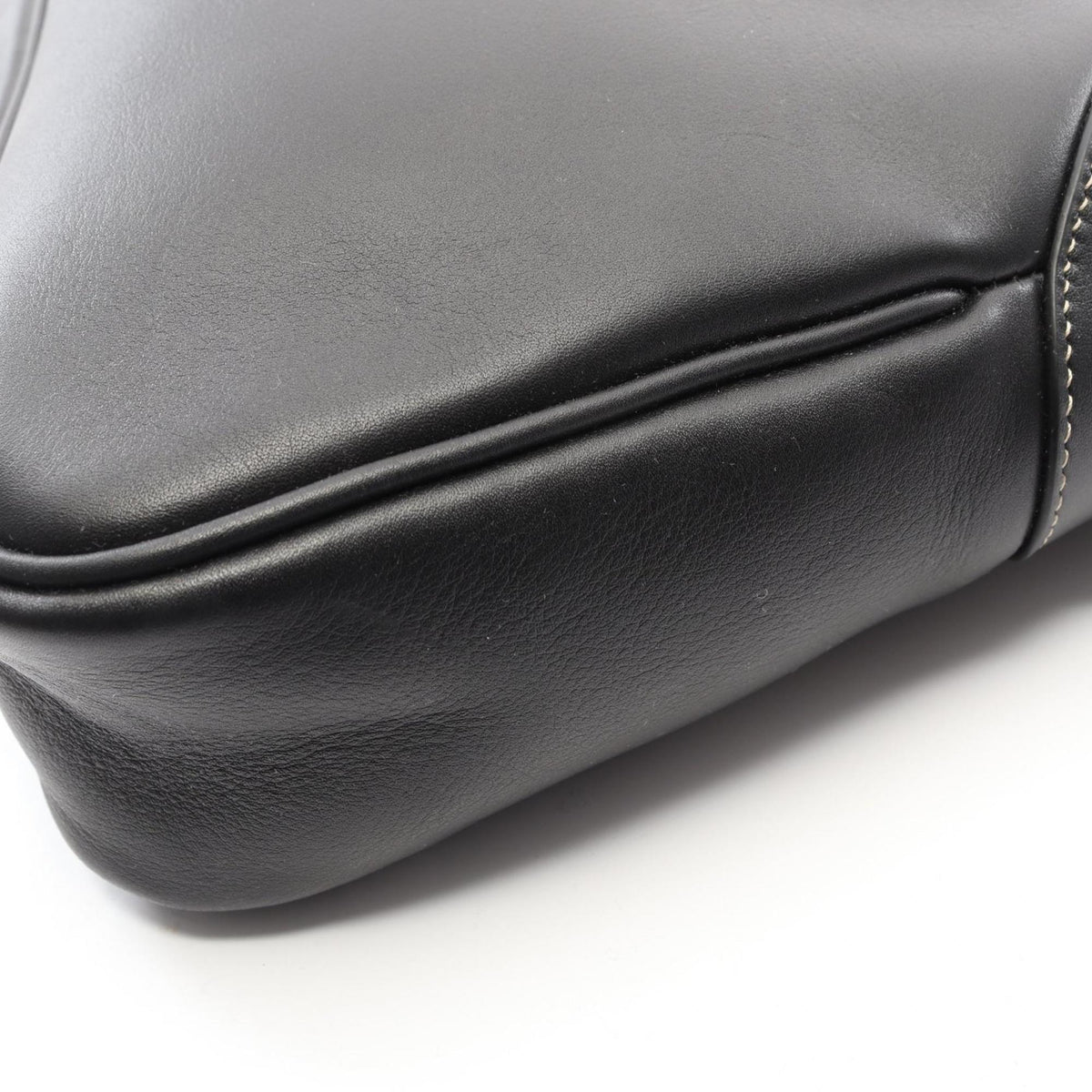 Gucci Black Leather Handbag Shoulder Bag (Pre-Owned)