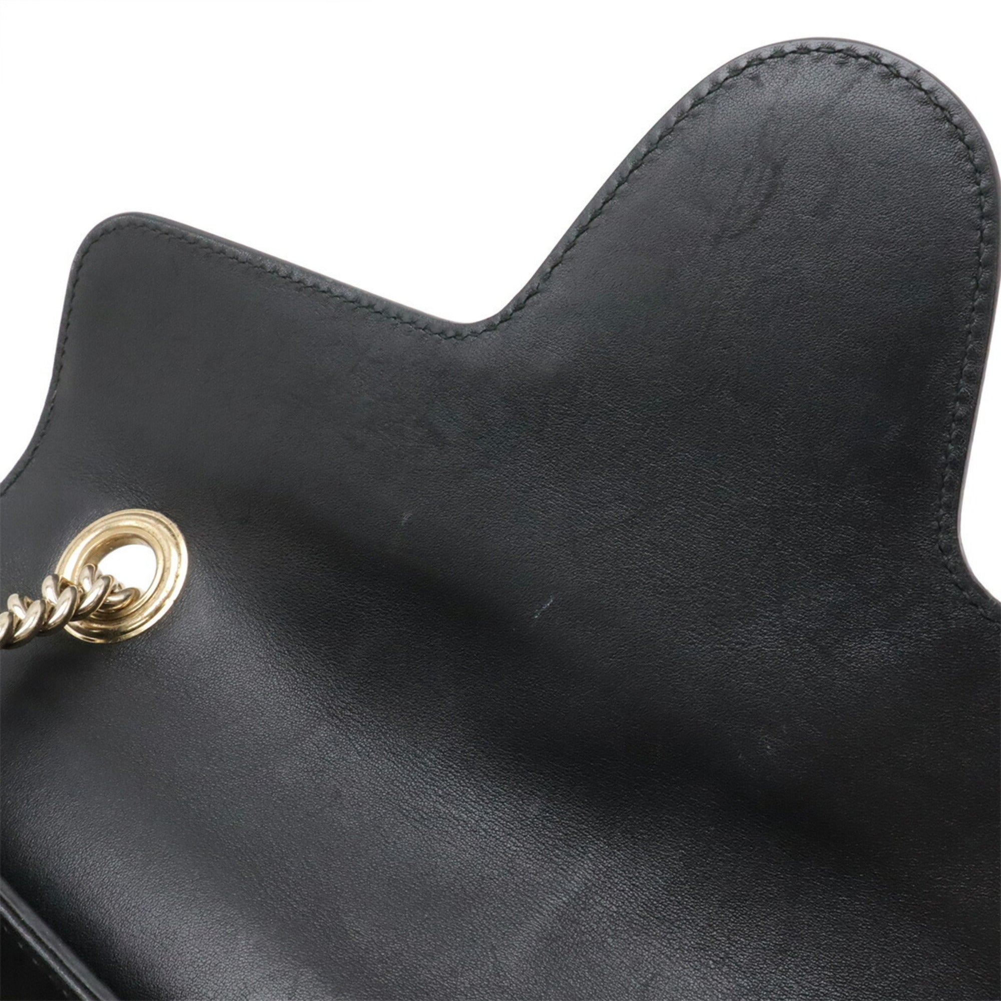 Gucci Microguccissima Black Micro Gg Leather Shoulder Bag (Pre-Owned)
