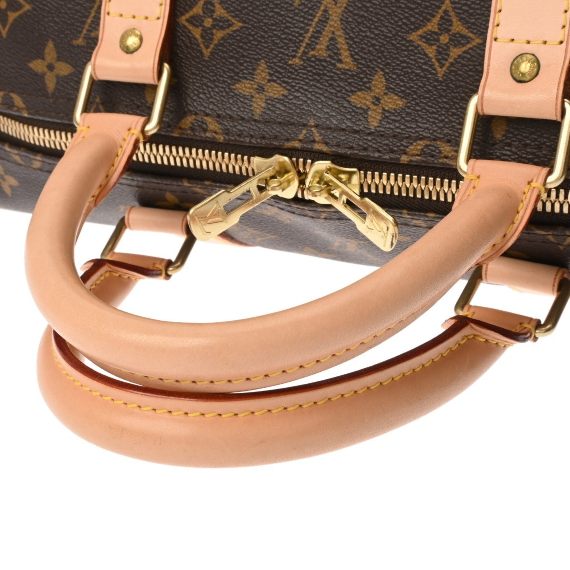 Louis Vuitton Brown Monogram Boston Bag (Pre-Owned)