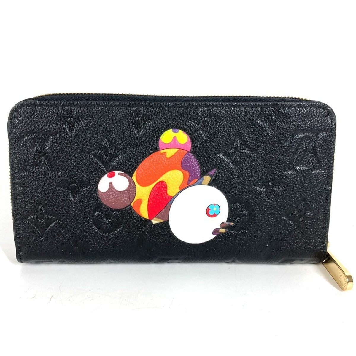 Louis Vuitton Black Multi-Color Monogram Empreinte Long Wallet (Bi-Fold) (Pre-Owned)