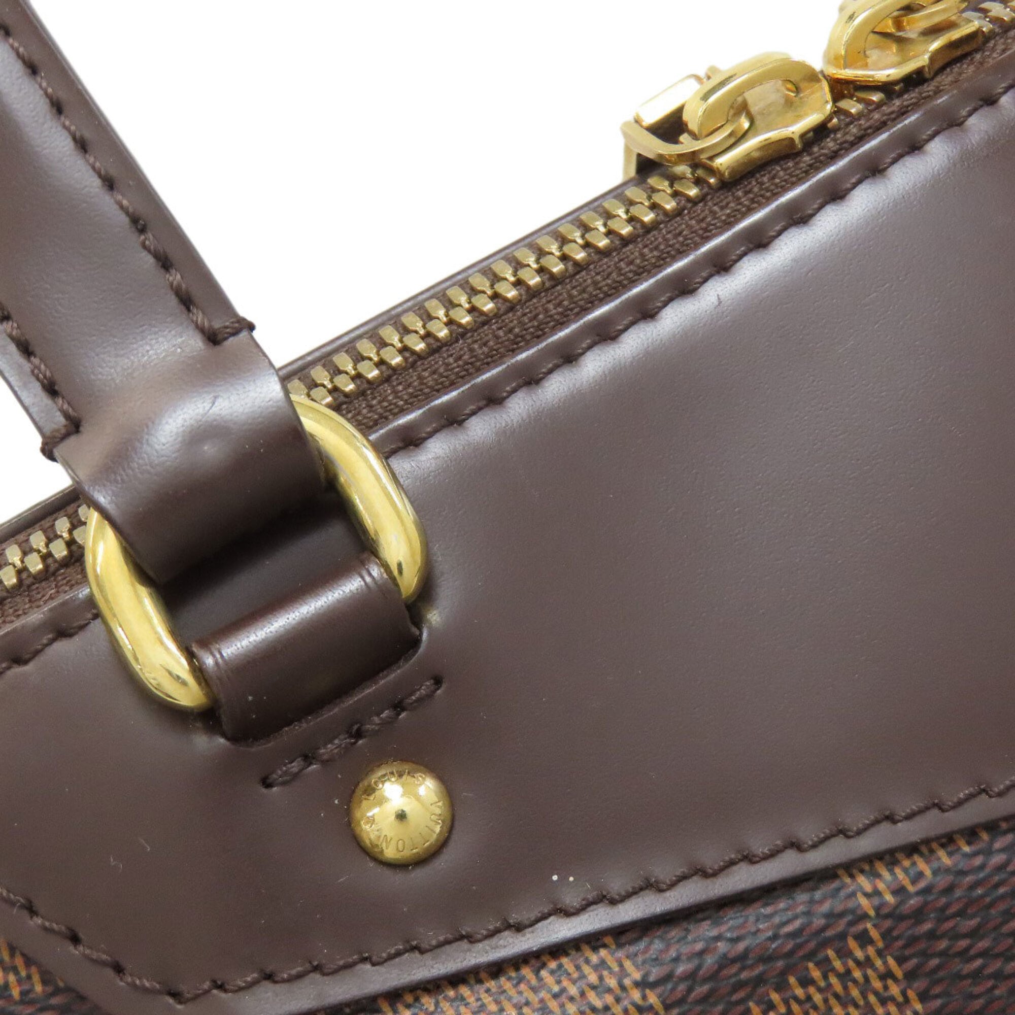 Louis Vuitton Damier Canvas Ebene Damier Canvas Handbag (Pre-Owned)