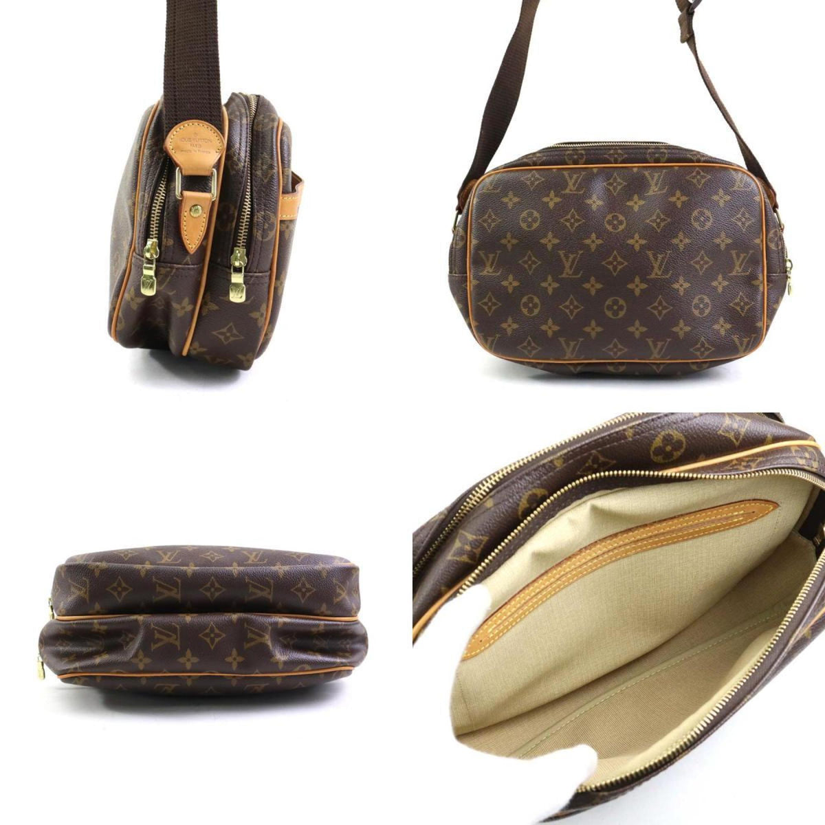 Louis Vuitton Brown Monogram Shoulder Bag (Pre-Owned)