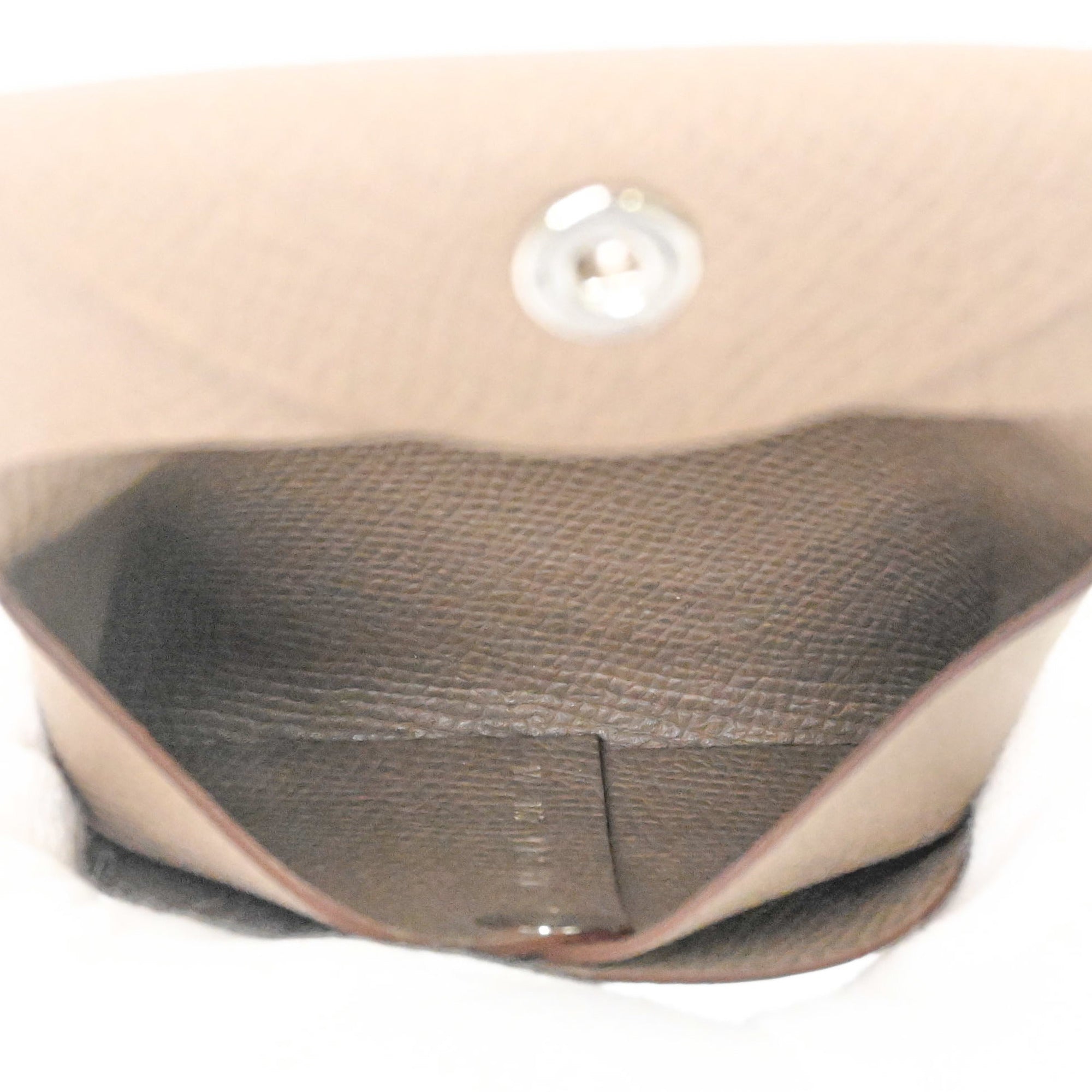 Hermes Beige Epsom Leather Coin Purse/Coin Case (Pre-Owned)