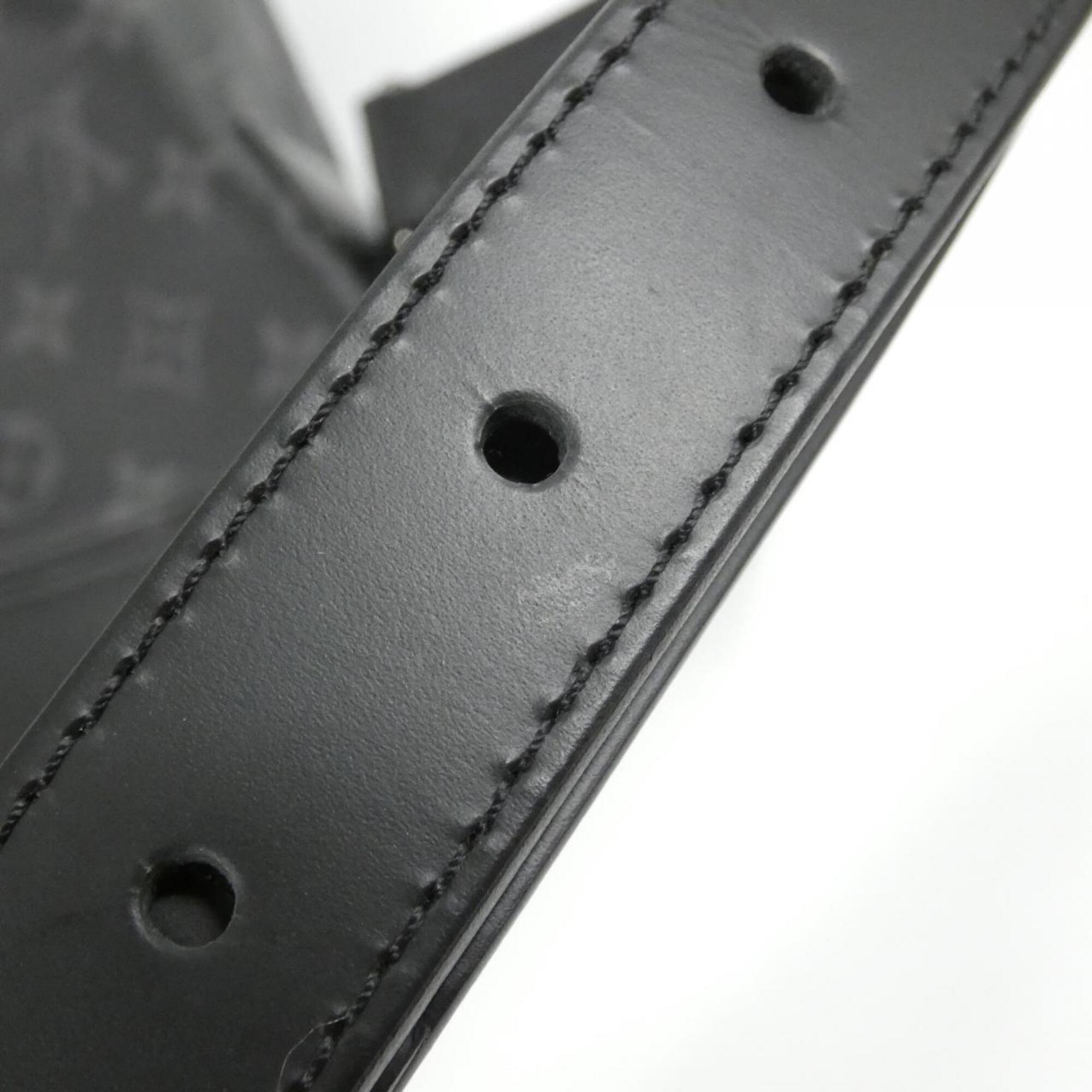 Louis Vuitton Monogram Eclipse Black Coated Canvas Briefcase Handbag (Pre-Owned)