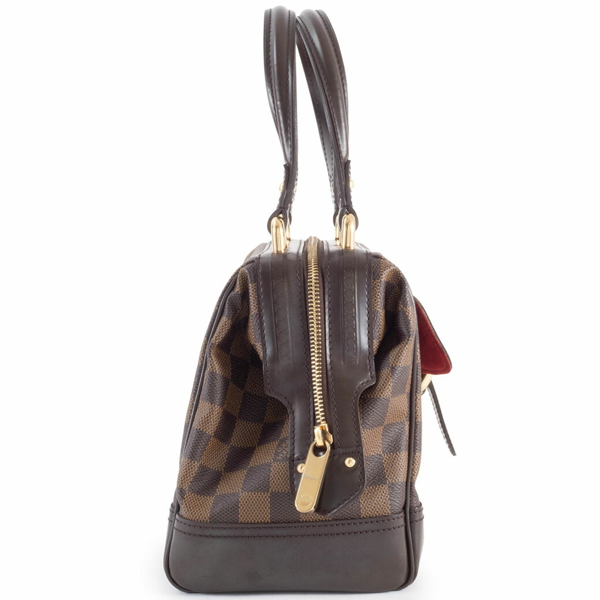 Louis Vuitton Damier Canvas Ebene Damier Canvas Handbag (Pre-Owned)