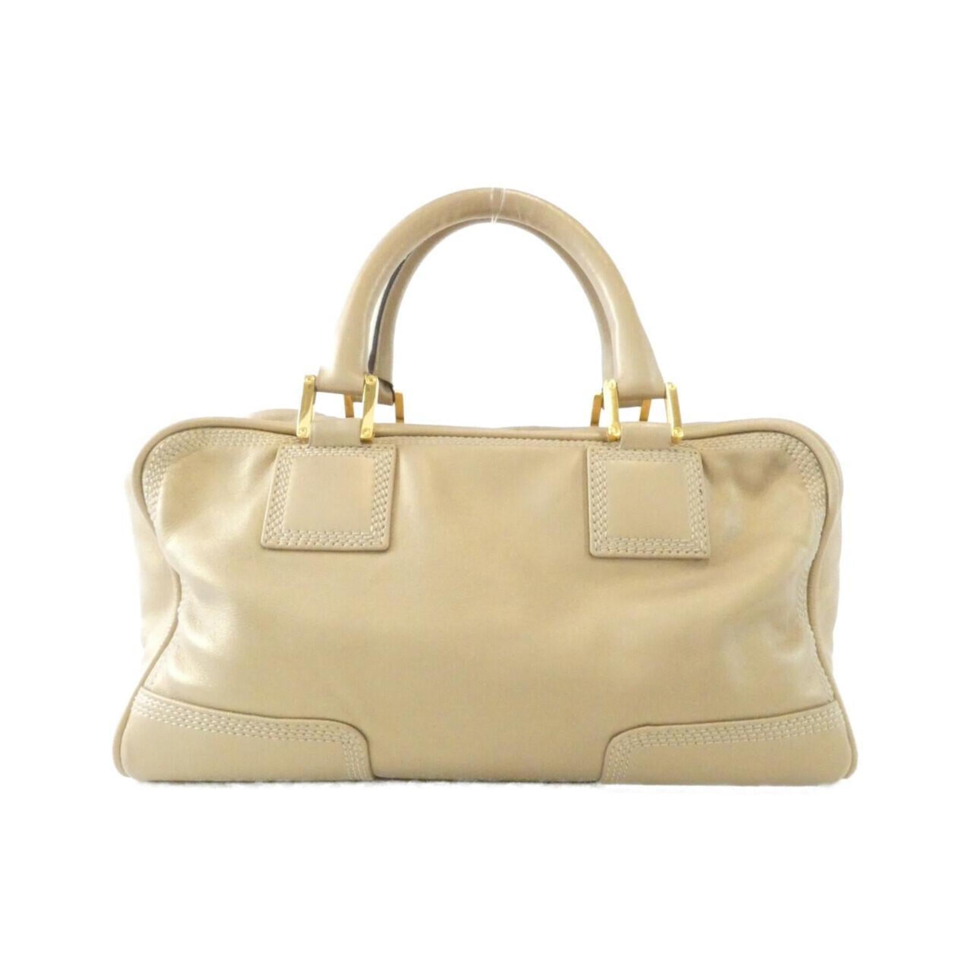 Loewe Gold Leather Handbag (Pre-Owned)
