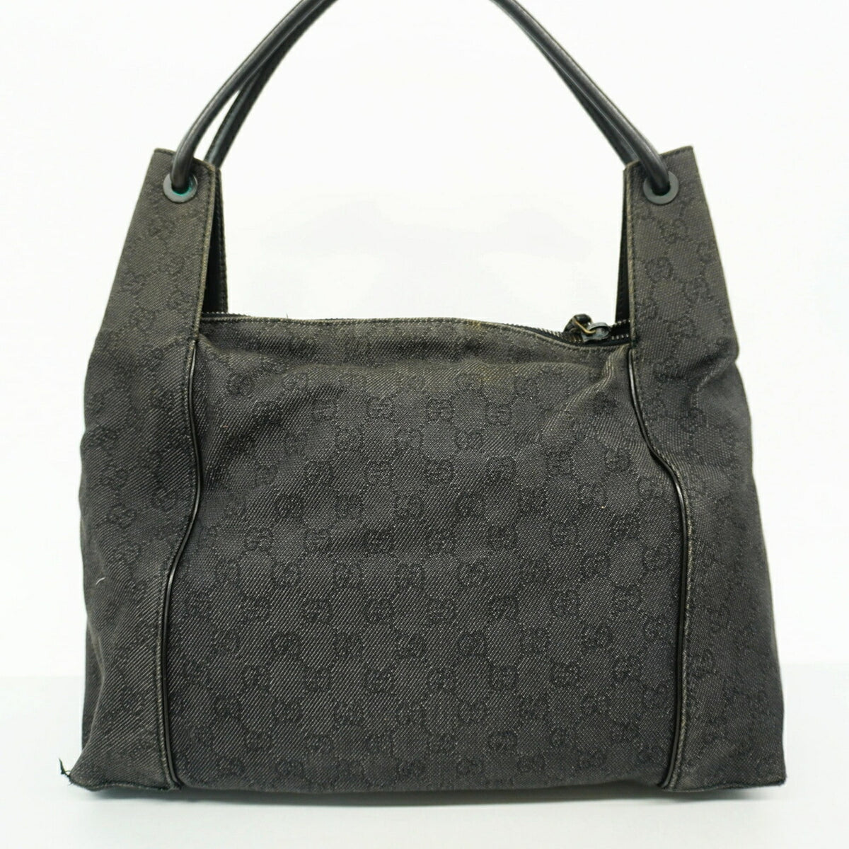 Gucci Black Denim Shoulder Bag (Pre-Owned)