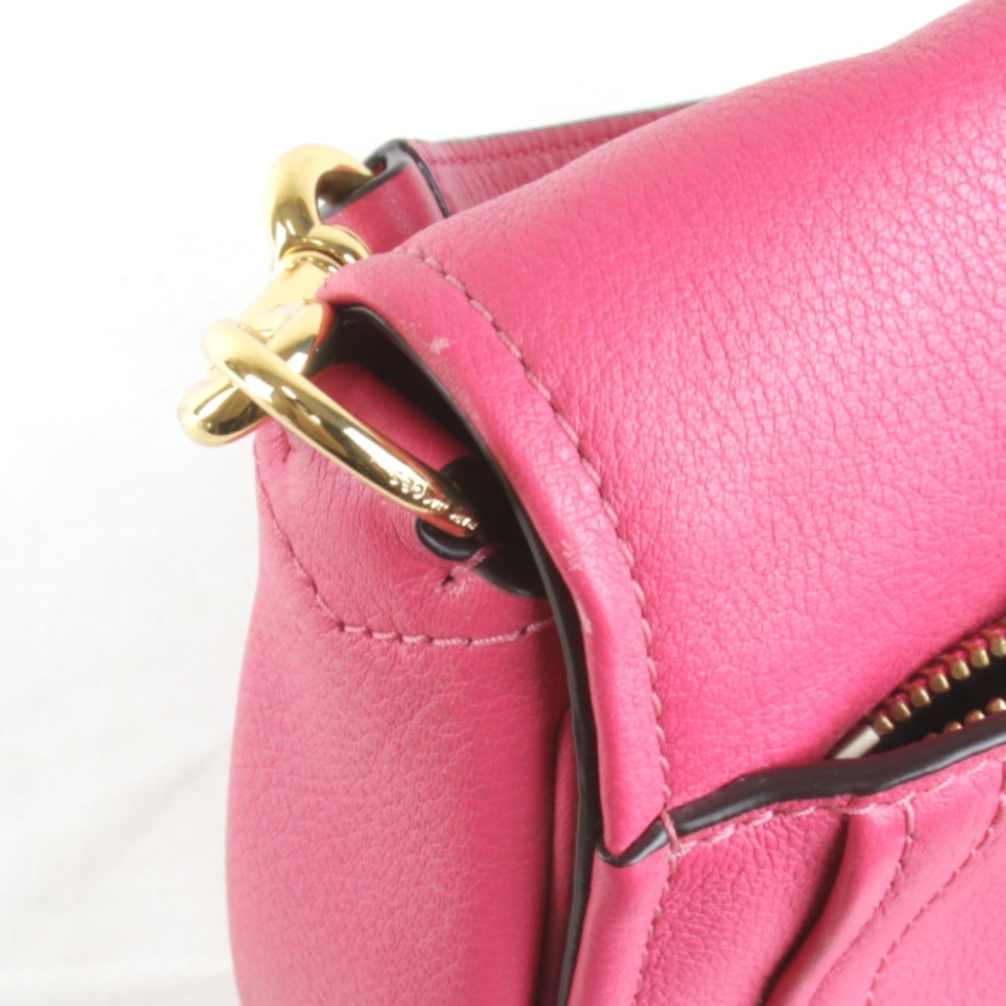 Marc Jacobs Pink Leather Shoulder Bag (Pre-Owned)