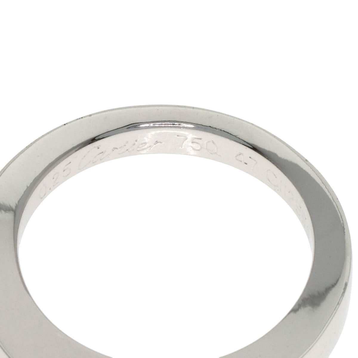 Cartier White Gold (18K) Band Ring (Pre-Owned)