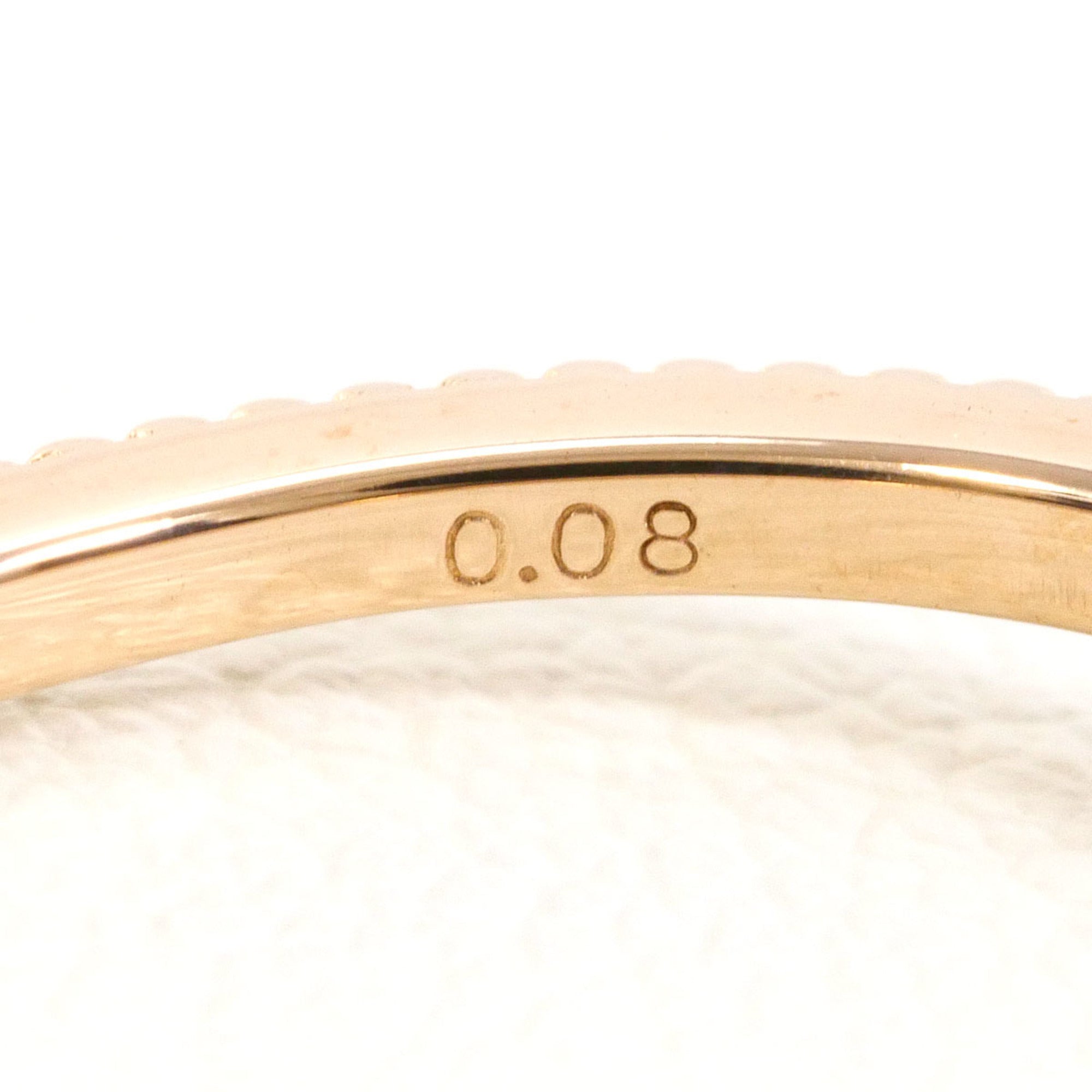 Unbranded Pink Gold Pink Gold (18K) Band Ring (Pre-Owned)