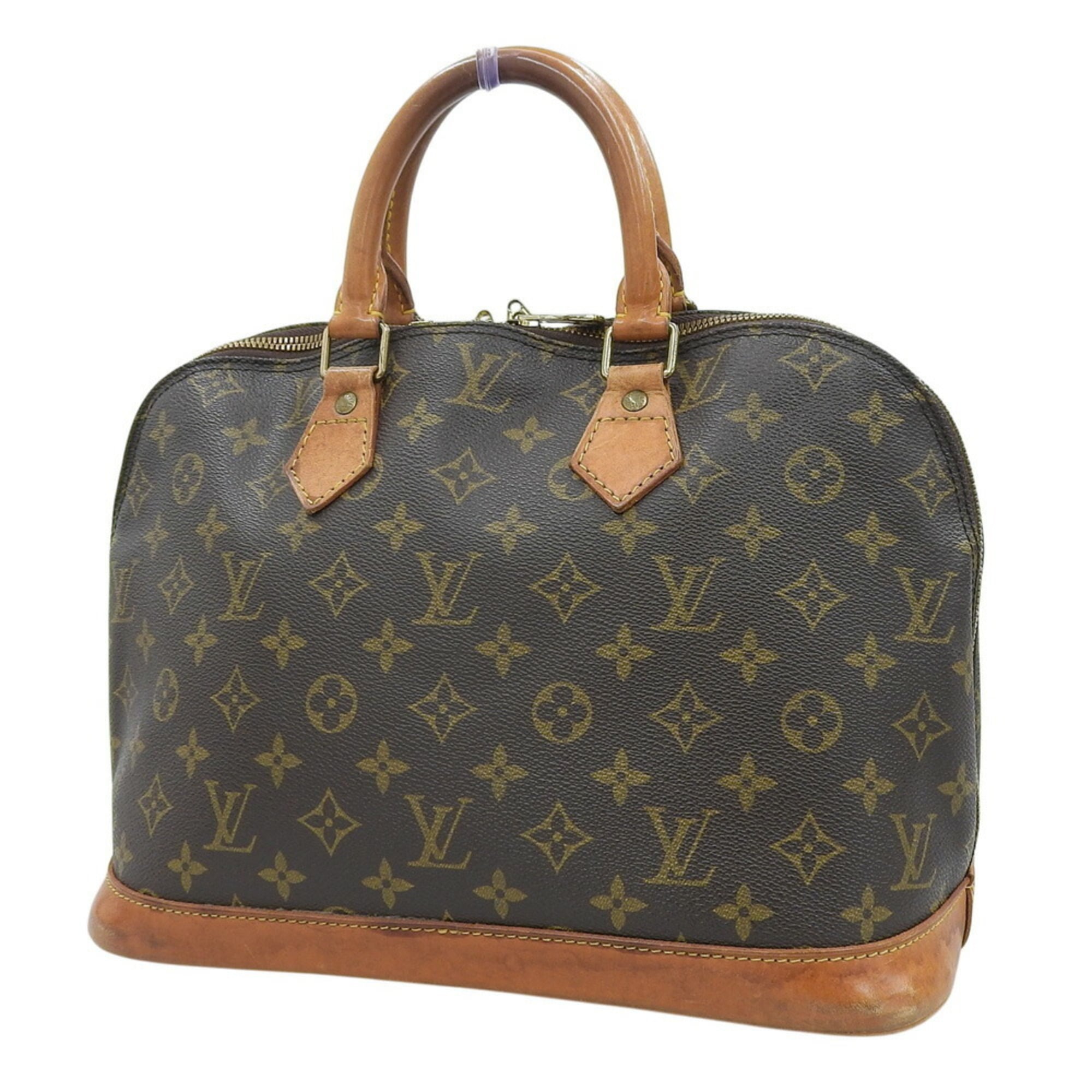 Louis Vuitton Brown Monogram Pvc Leather Handbag (Pre-Owned)